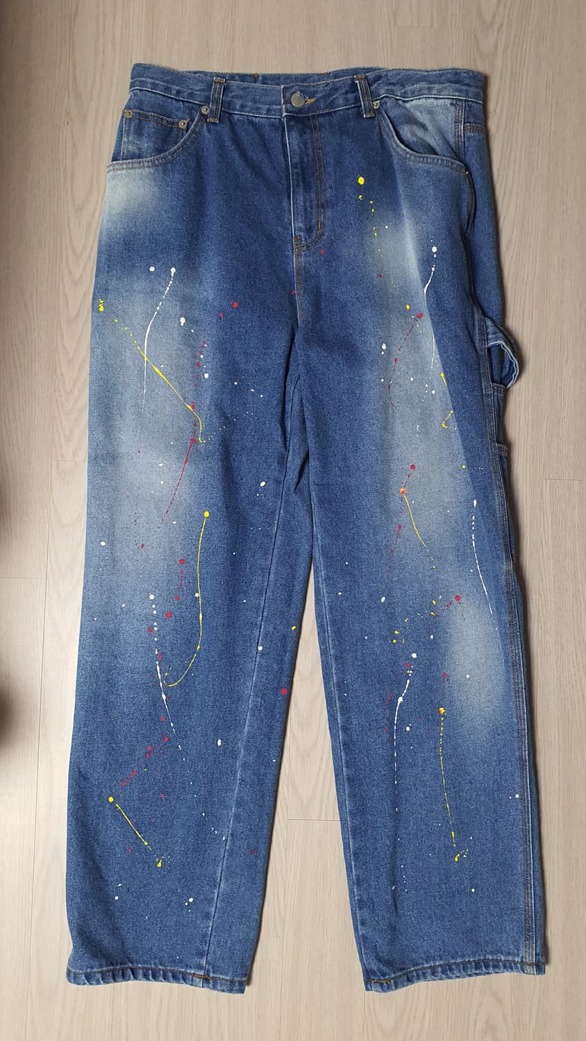 벌스데이수트 페인터 데님 블루 팬츠 상품이미지1