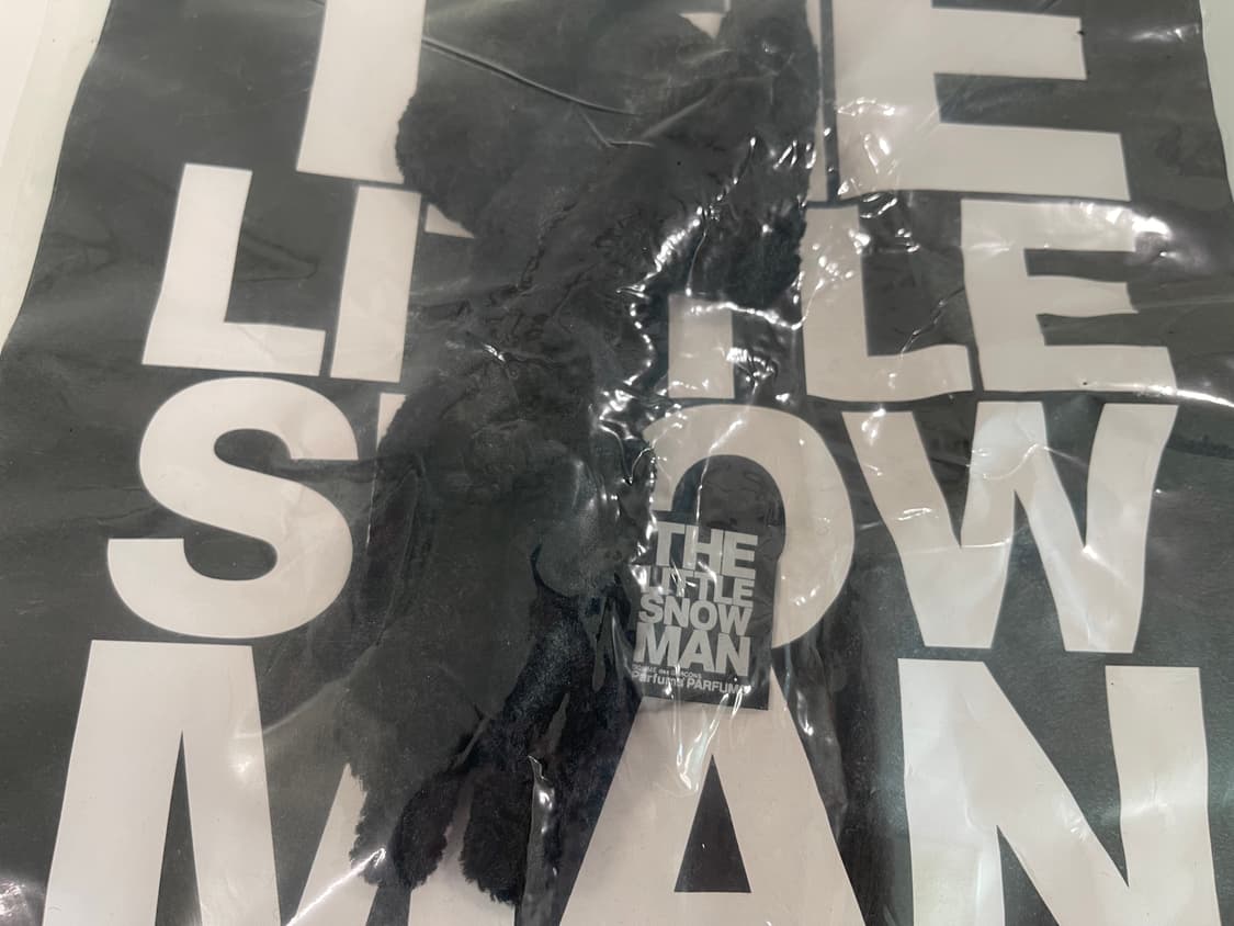 꼼데가르송 퍼퓸 리틀 스노우맨 인형 블랙 AD2003 상품이미지2