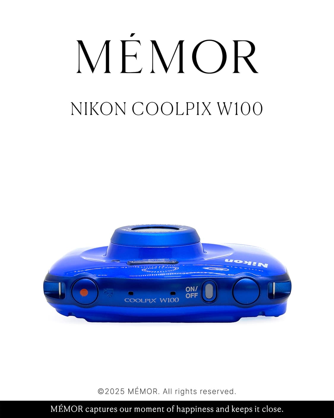 연예인/유튜버픽✨Nikon Coolpix W100 방수 니콘 빈티지디카 상품이미지3