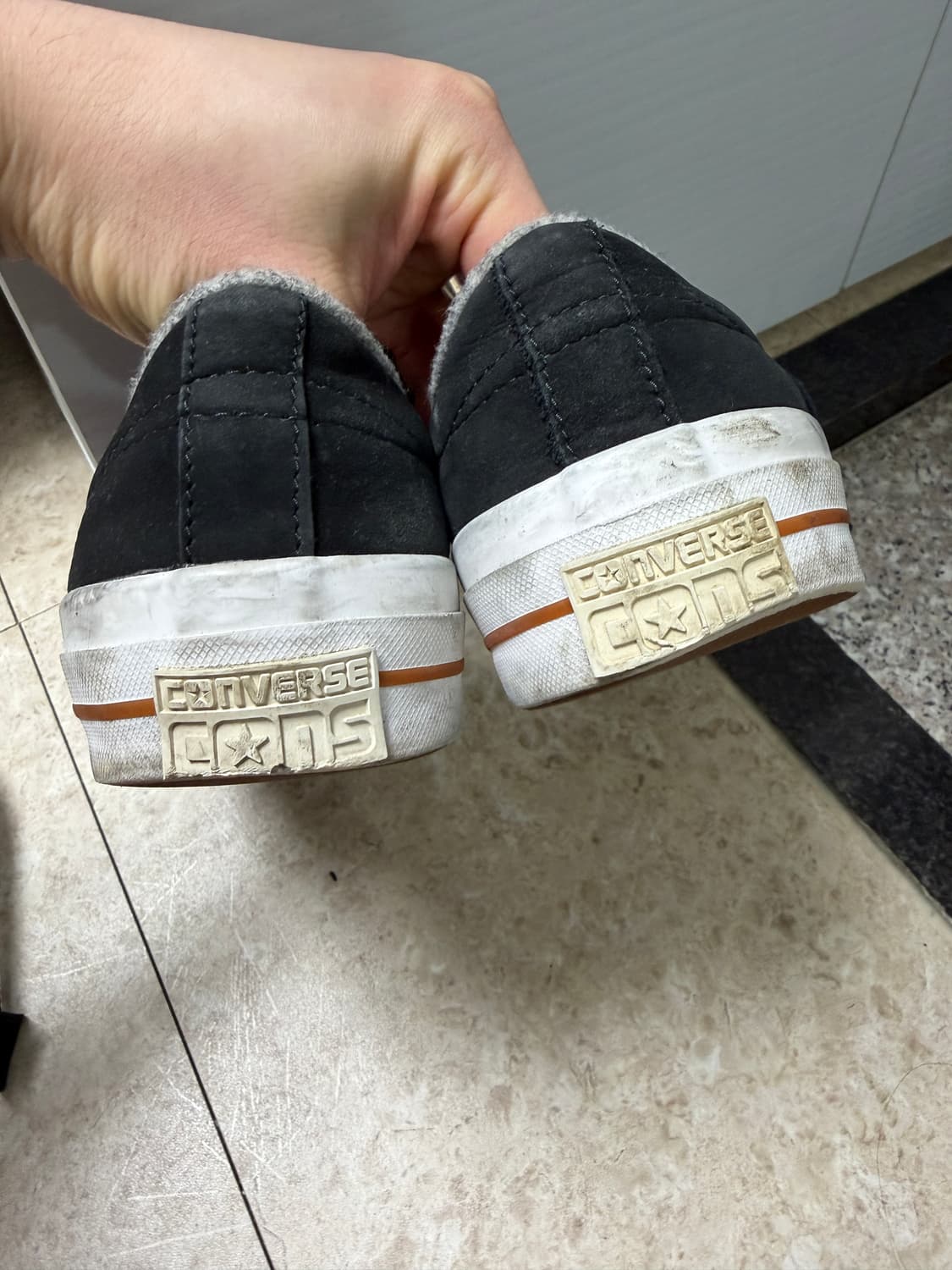 250) 컨버스 원스타 스웨이드 블랙 상품이미지2