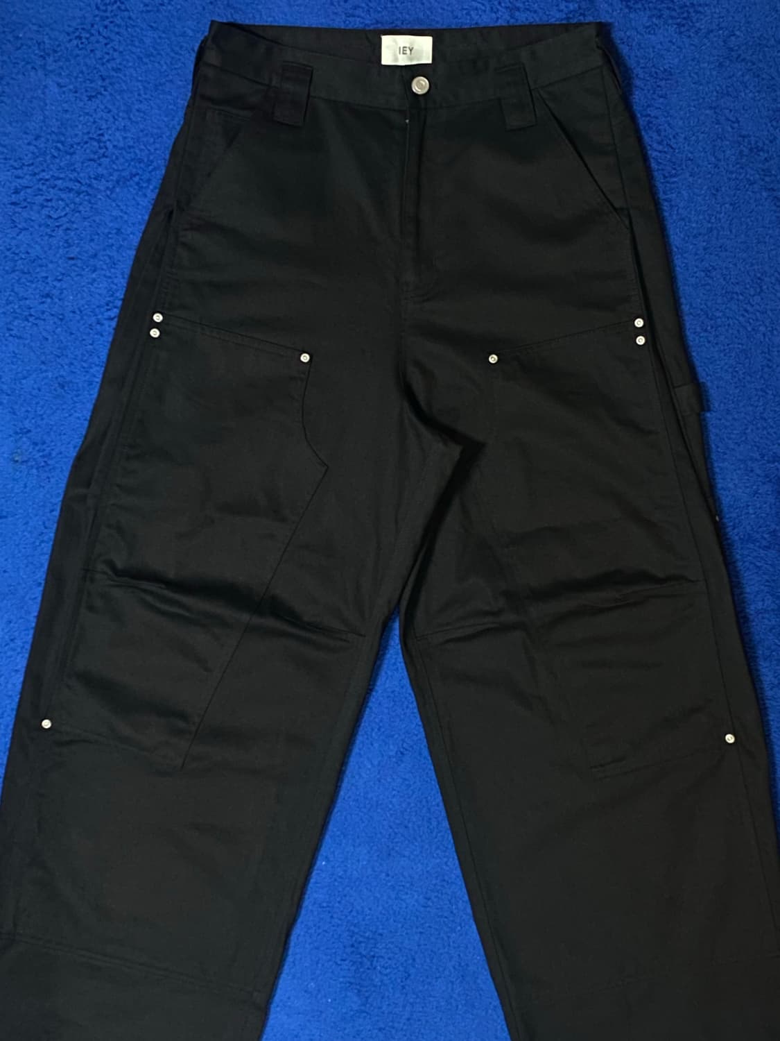 IEY 이에이 NU-MAC 카펜터 팬츠 블랙 M 상품이미지3