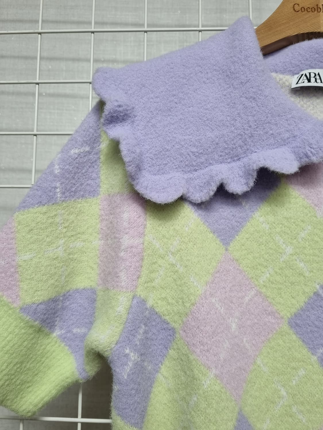 (택포) 자라 세일러카라 니트 상품이미지3