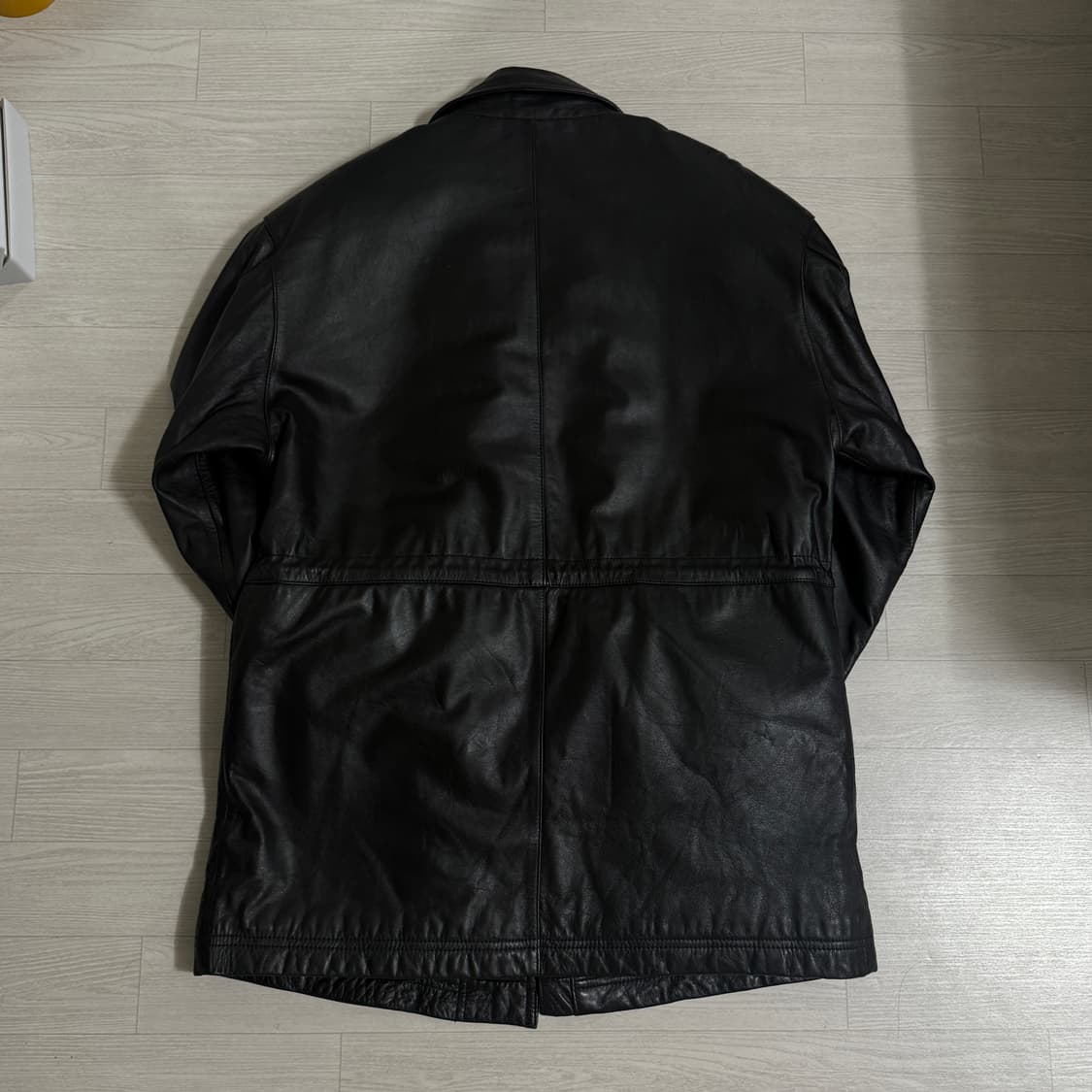 소가죽 레더 사파리자켓 (가죽 레더파카) 상품이미지3