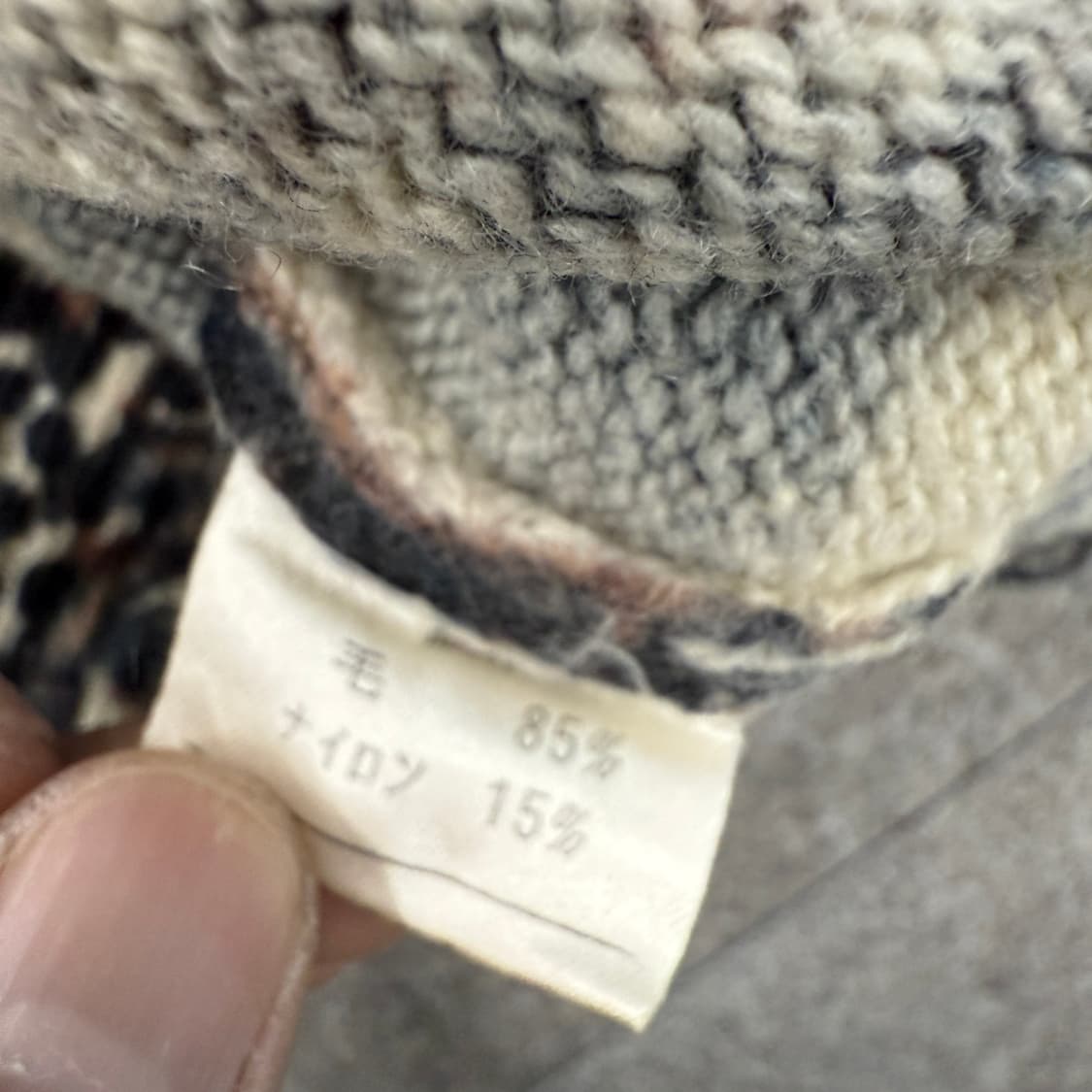 MIOAMENT 호피 니트티셔츠 상품이미지6