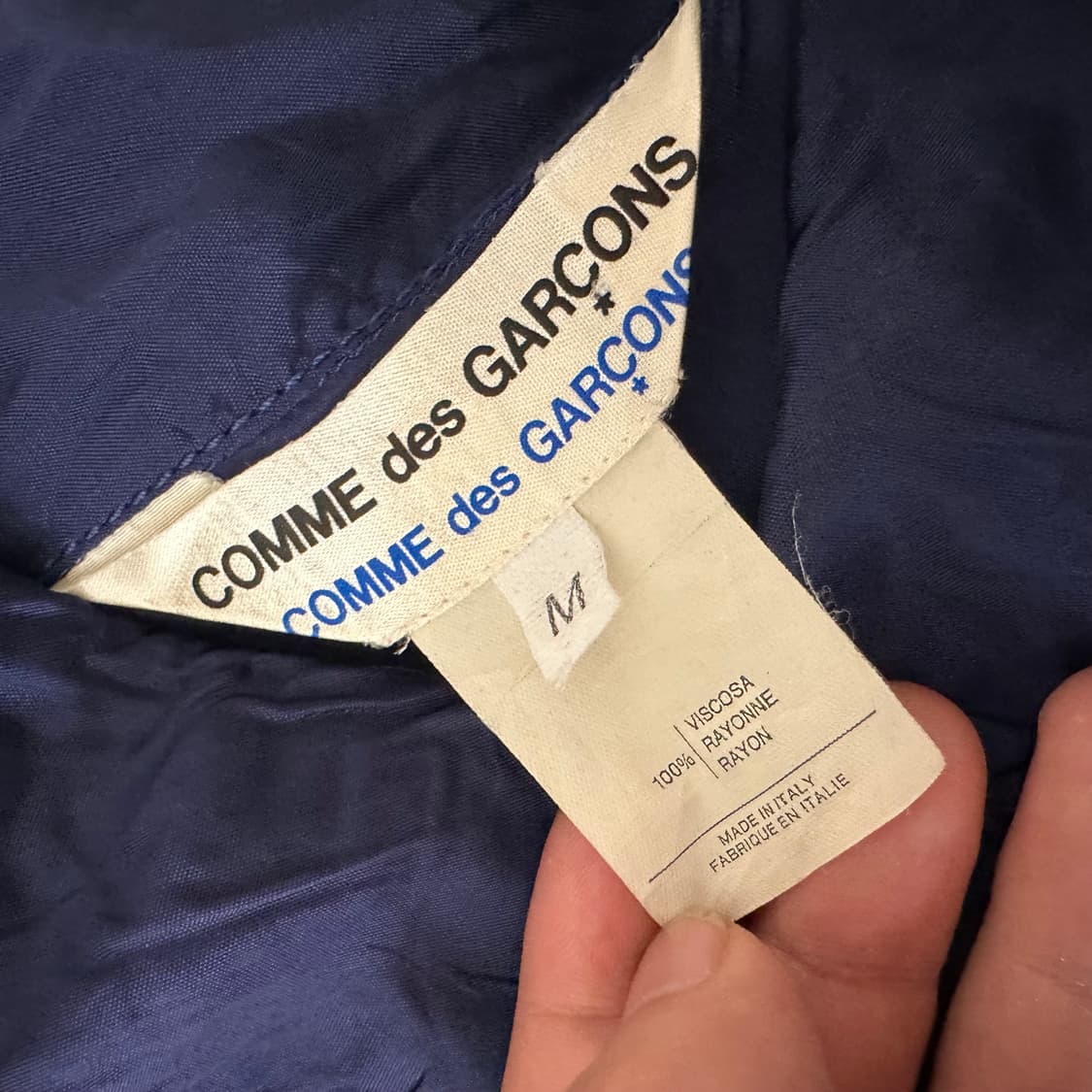 꼼데가르송 comme des garcons 레이온 자켓 상품이미지5
