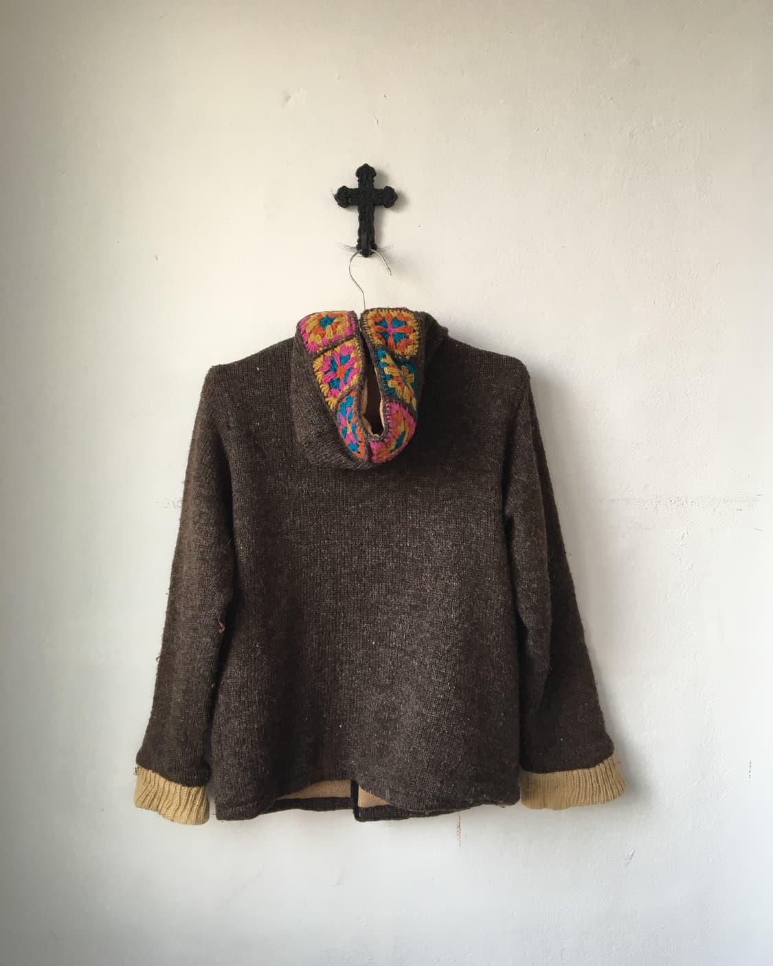 Titicaca knit hood zip up 상품이미지3