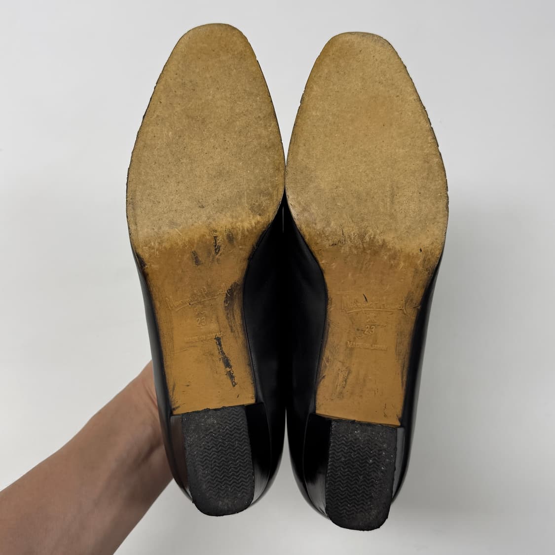 90s Margaret Howell mid heel pumps 상품이미지9