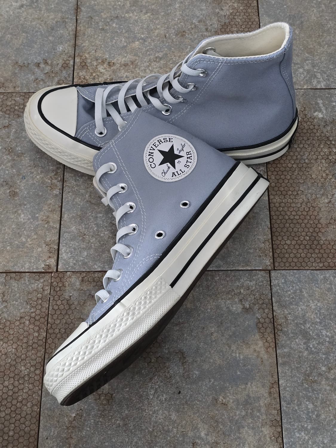 (240)컨버스 척 70 빈티지 캔버스 울프 그레이 하이  상품이미지6