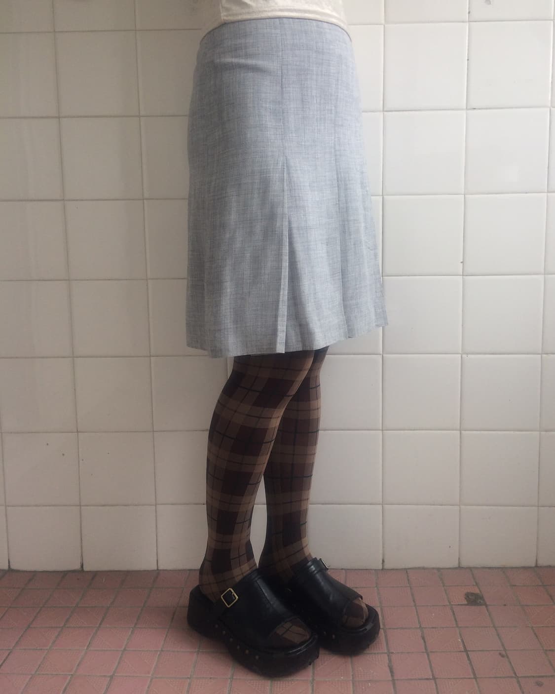 Pleats midi skirt 상품이미지7