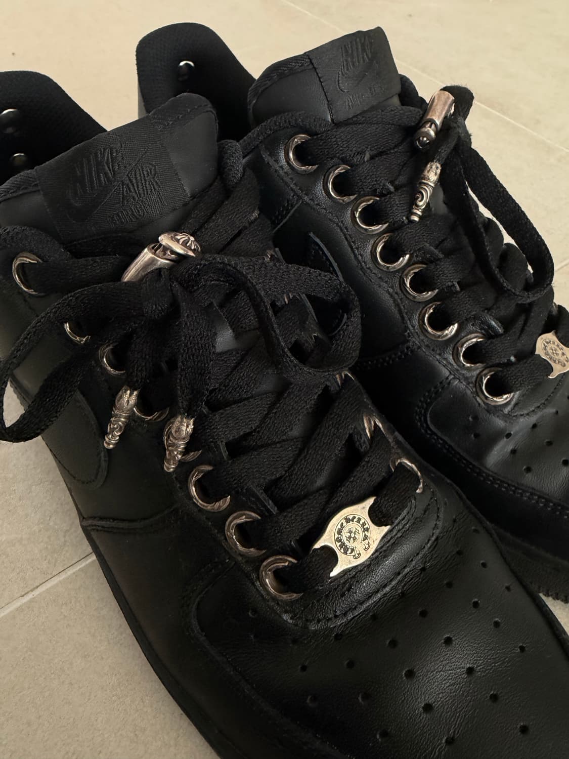 [유일매물] 크롬하츠 에어포스1 블랙 43 상품이미지3