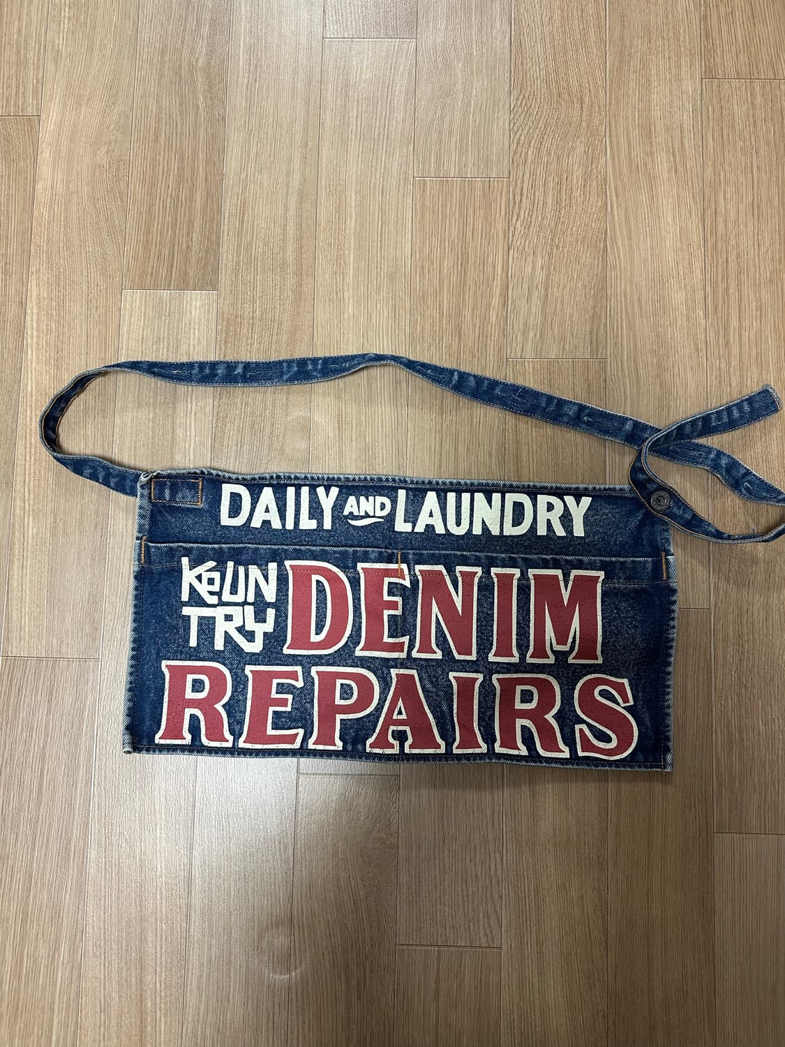 캐피탈 데님 앞치마/에이프런 상품이미지1