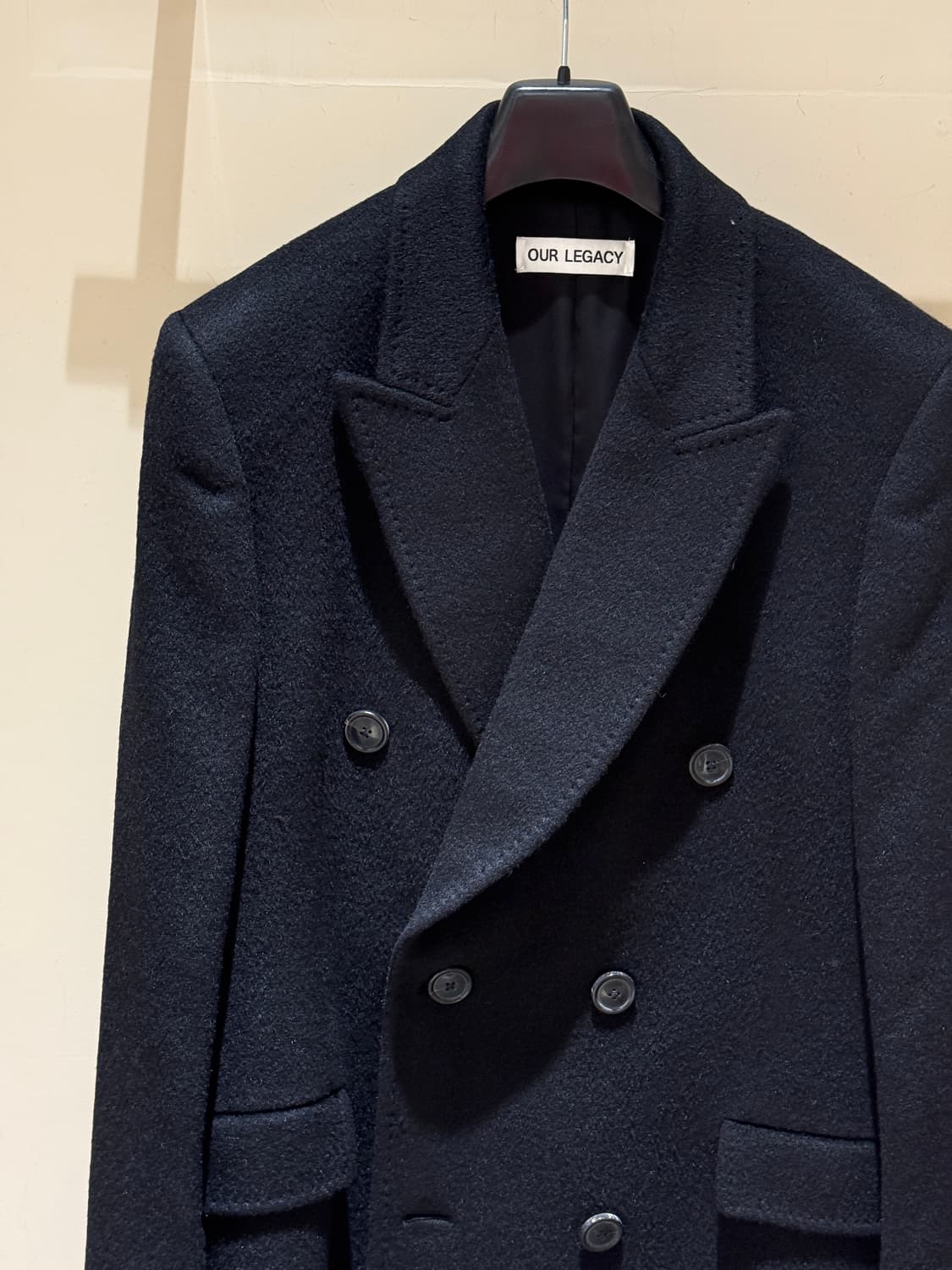 아워레가시 웨일 코트 블랙 상품이미지2