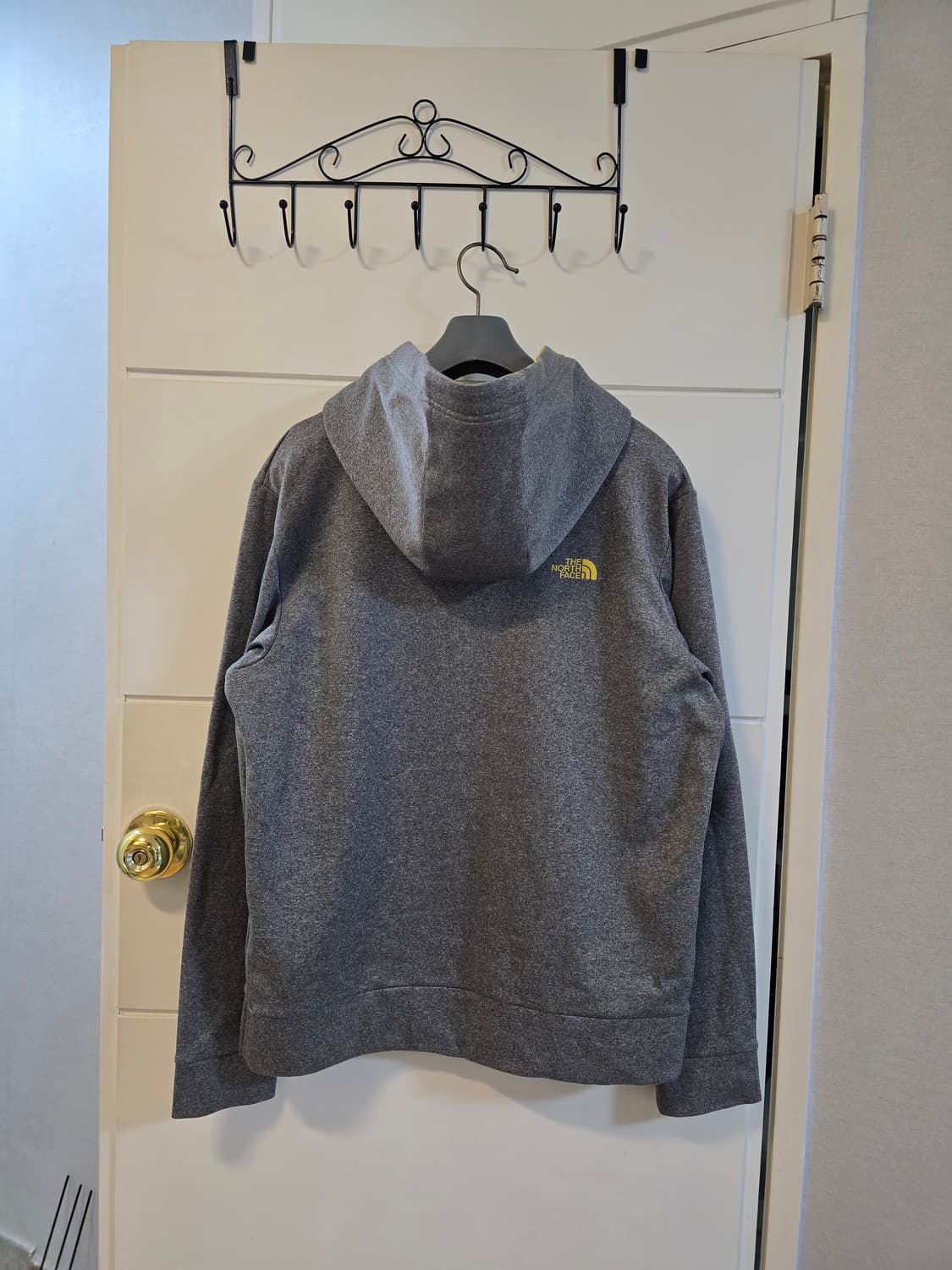 노스페이스 회색 후드티 M (남/여) 상품이미지2