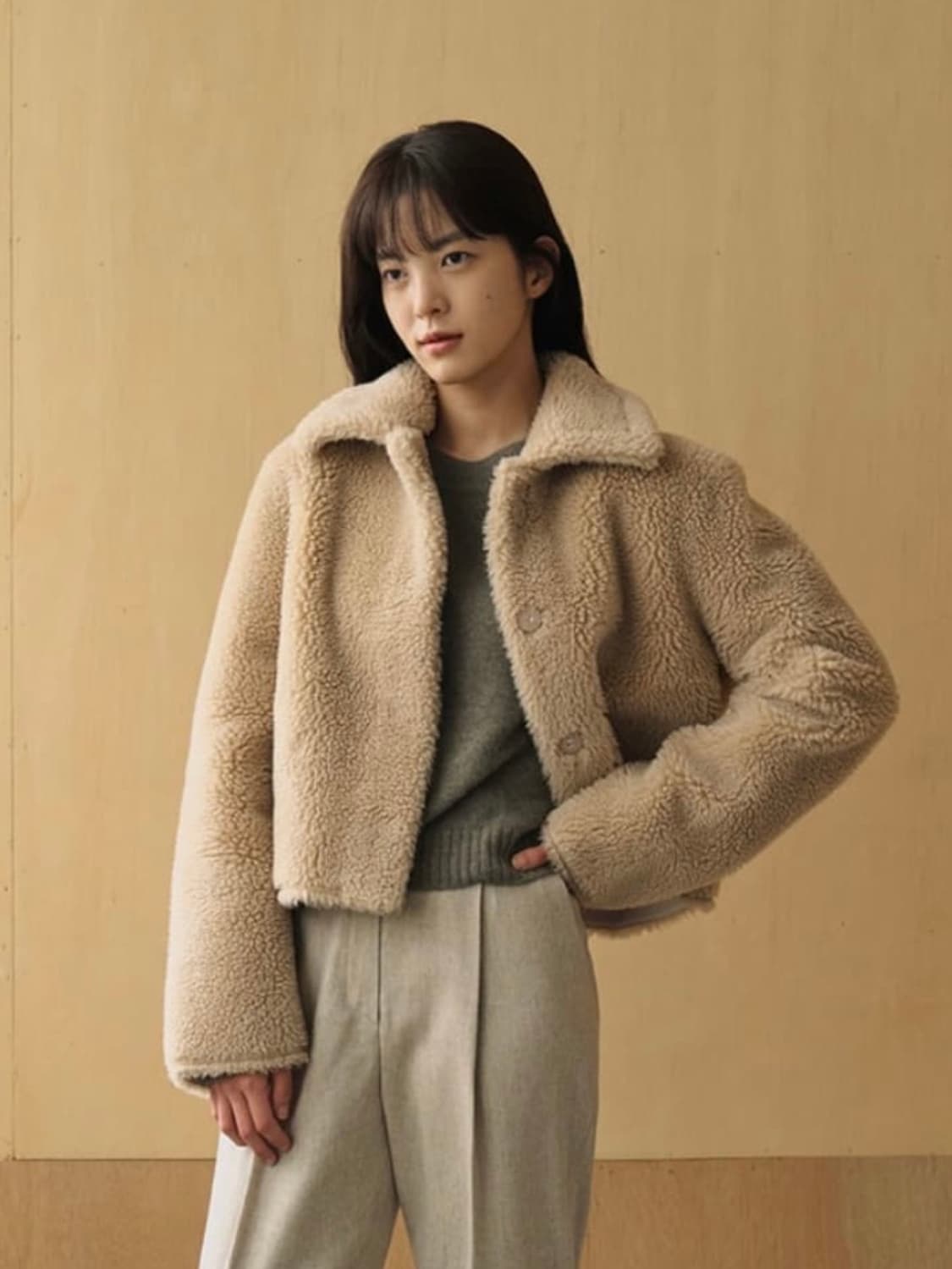 Shop m andre fur jacket 상품이미지2