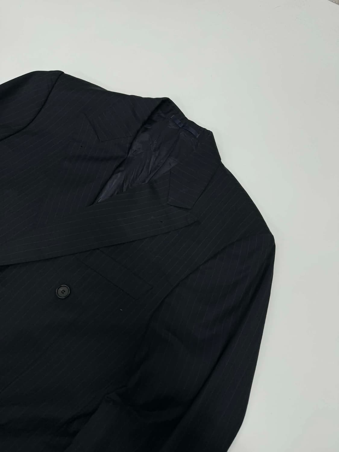 [52] 버버리 독일제 더블 브레스티드 핀스트라이프 블레이져 자켓 상품이미지7