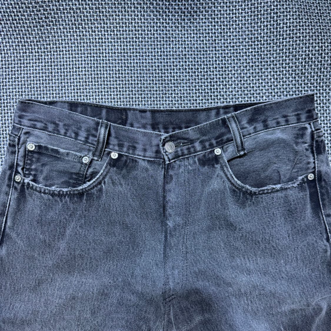 빈티지 리바이스 505 블랙 데님(35/kold_8071) 상품이미지2