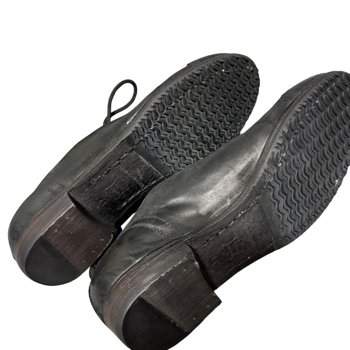 알프레도 바니스터 블랙 더비 스니커즈 41 260-265 새제품 구이디 상품이미지6