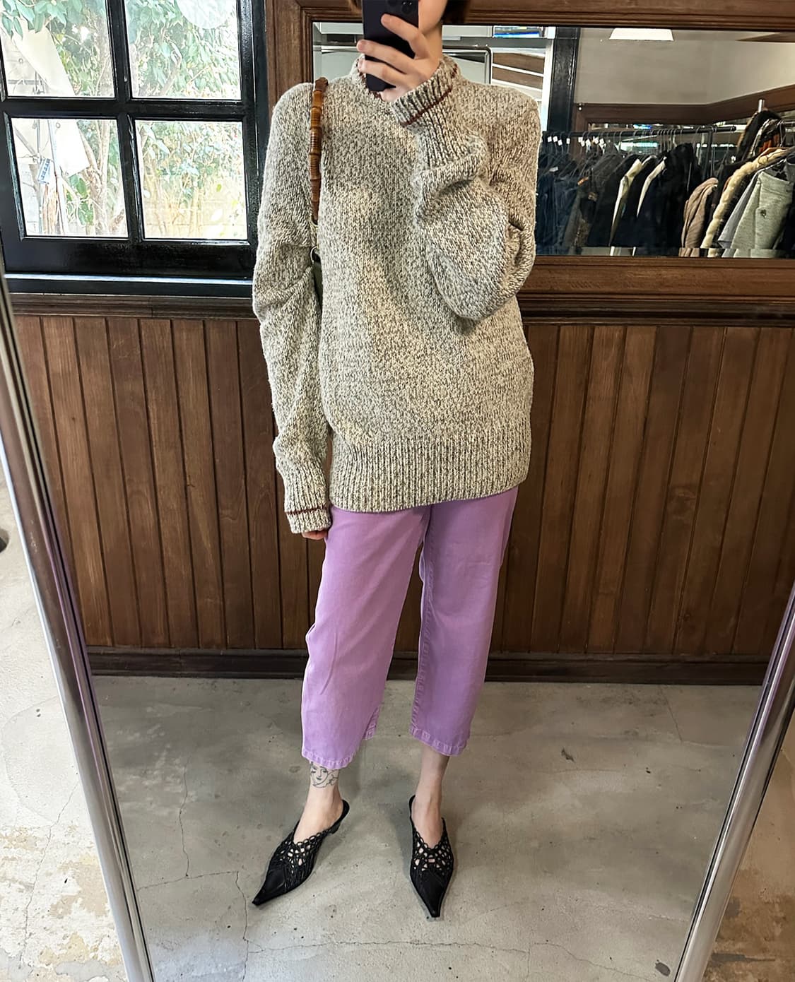 RRL wool melange sweater 상품이미지5