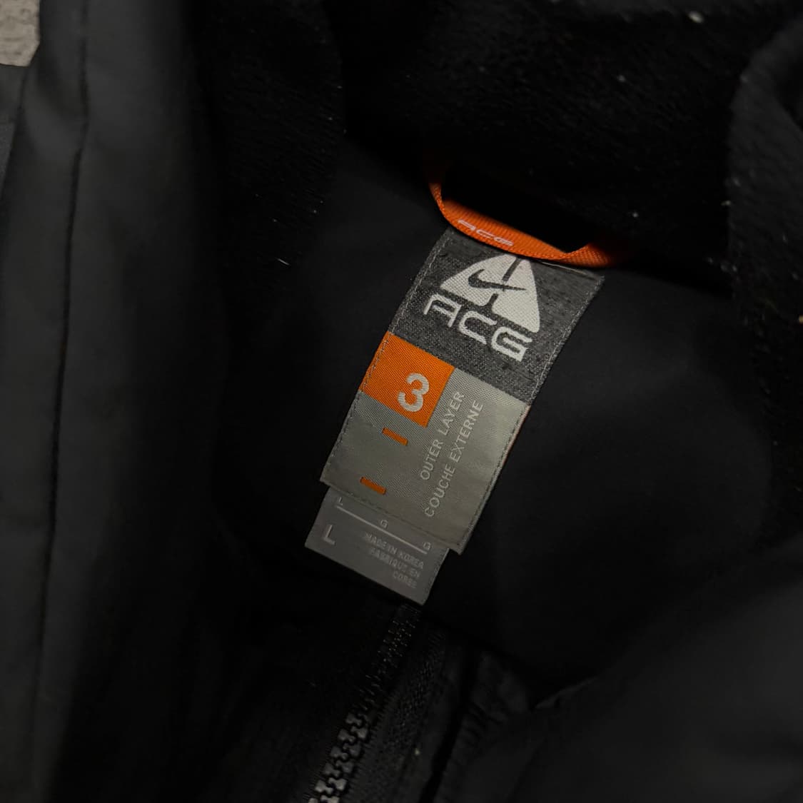 [ 정품/L ] 나이키 ACG 블랙 다운 푸퍼 패딩 자켓 상품이미지5