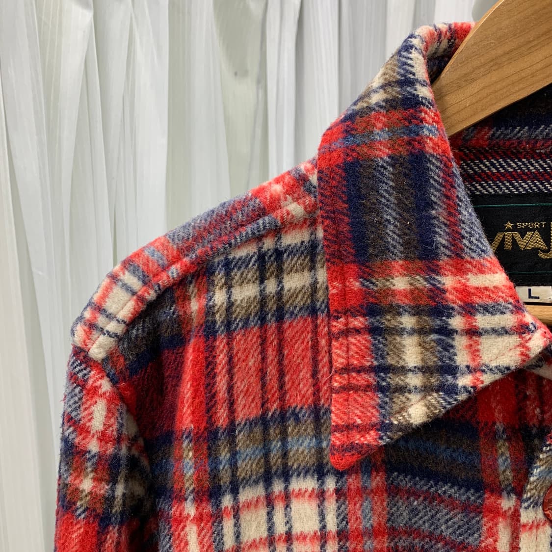 VIVA JOY 펜들턴 체크 아웃포켓 셔츠 자켓  1684 상품이미지2