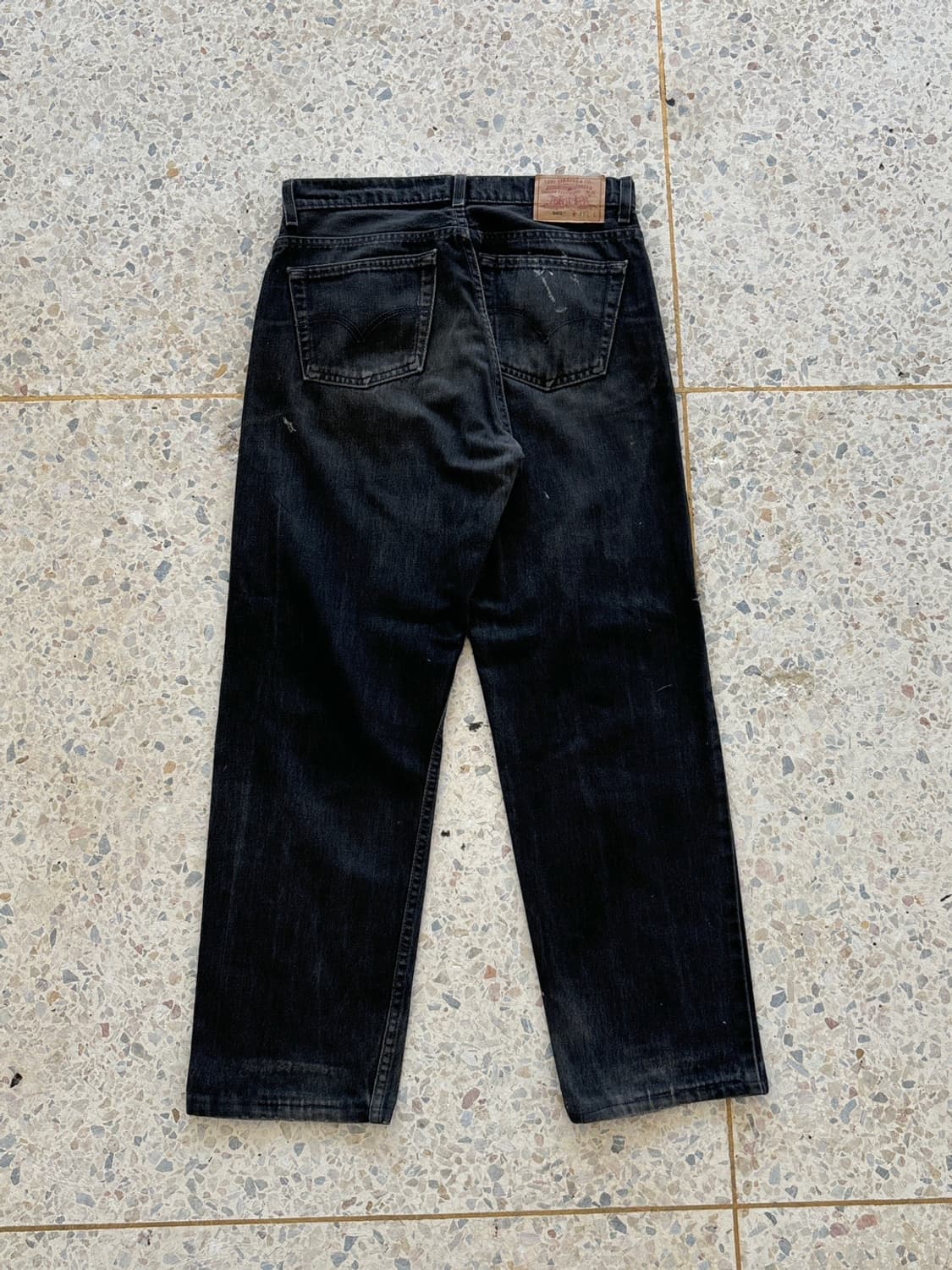 90‘s 리바이스 505 블랙  상품이미지6