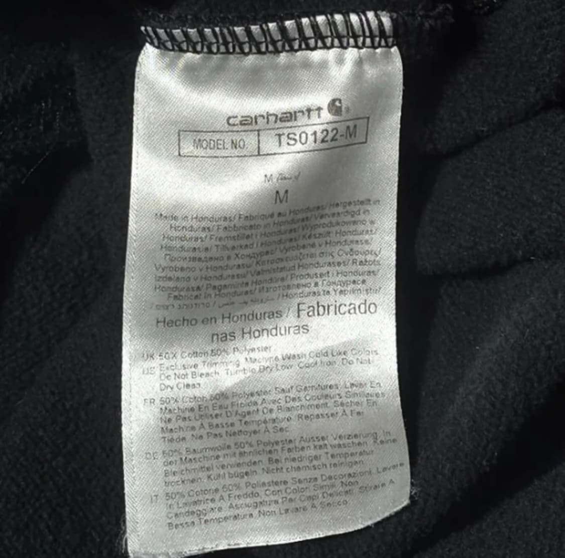 🖤칼하트 써멀 루즈핏 블랙 후드집업 🖤 상품이미지3