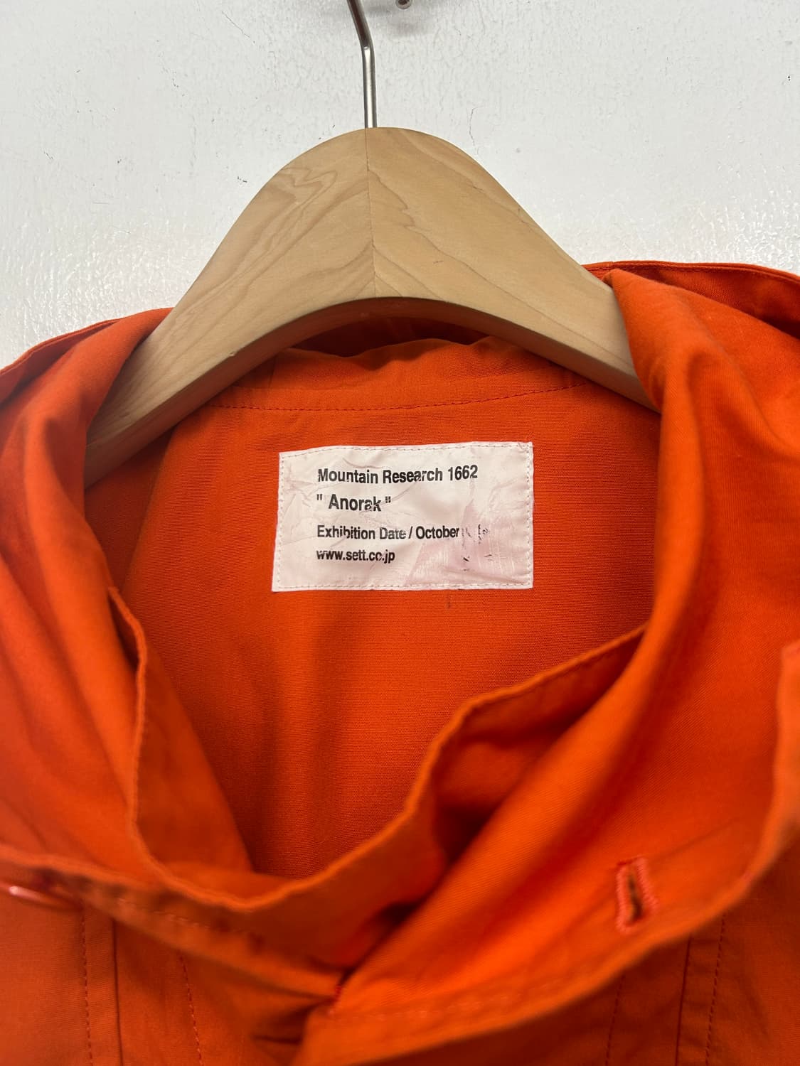 마운틴리서치 오렌지 아노락 (made in japan) 상품이미지9