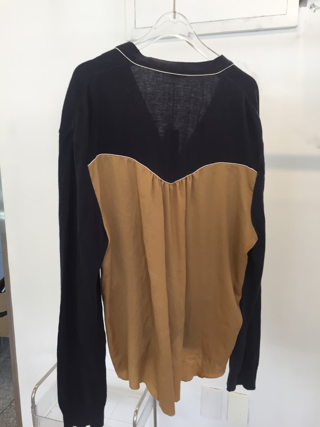 Sue Undercover Two-Tone Knit Cardigan  상품이미지4