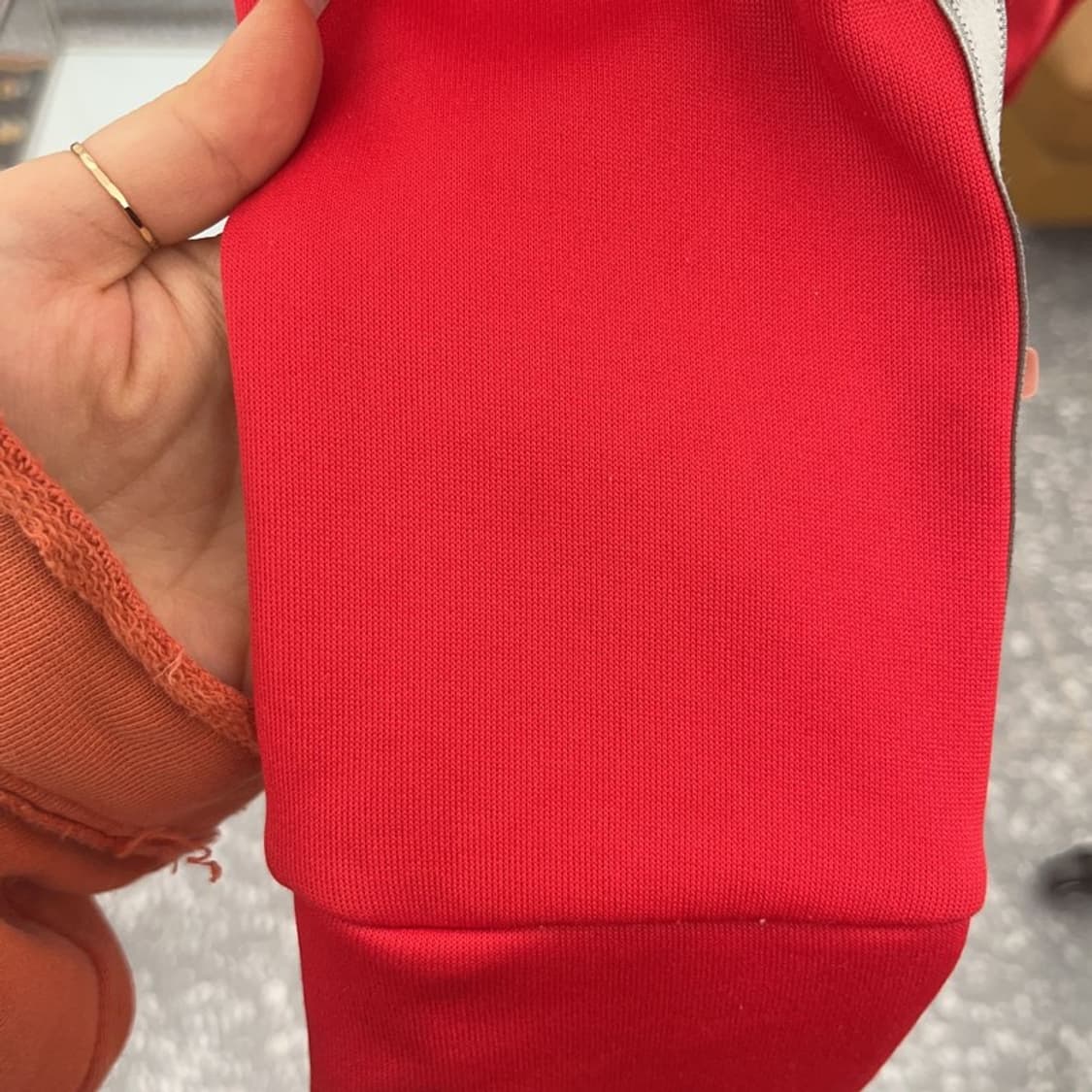 아디다스 Y2K 키치 프린팅로고 져지 집업 L C08288 상품이미지9