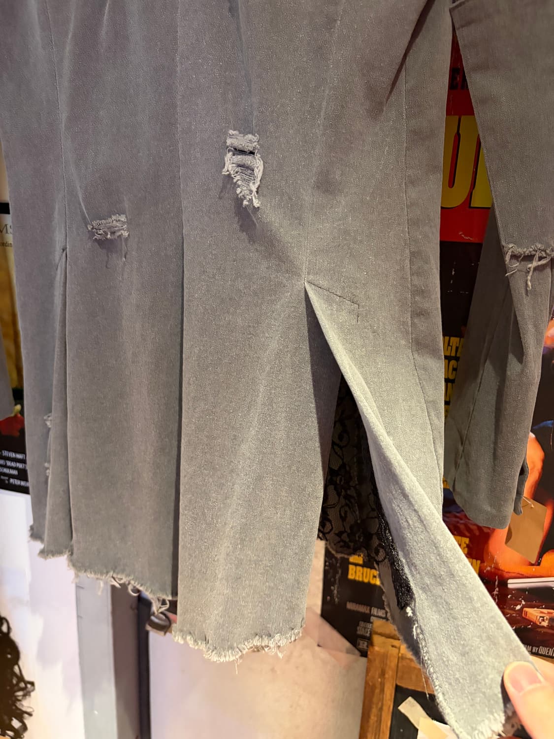 빈티지 디스트로이드 블레이저 자켓 상품이미지7