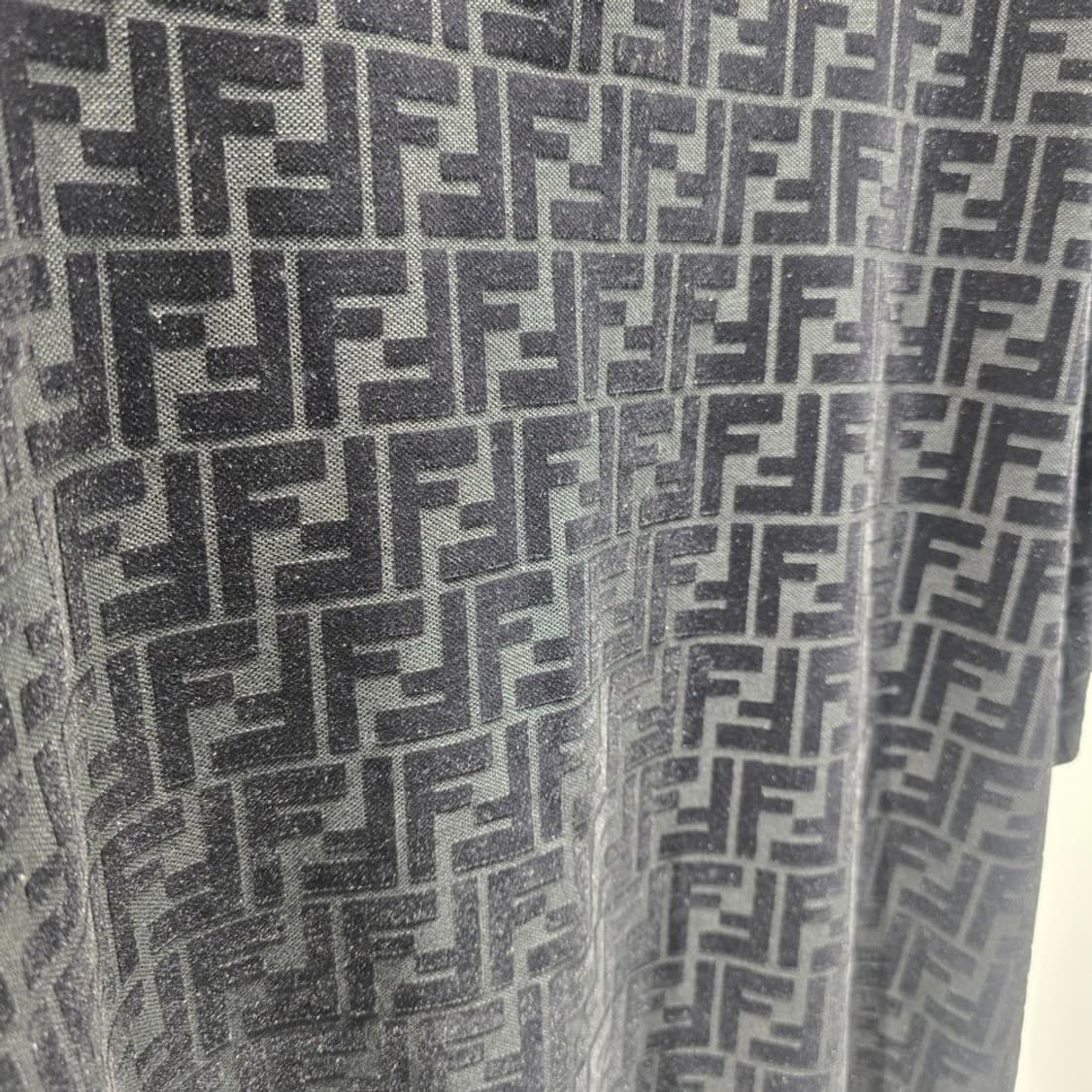 [중고/정품] 펜디 FF 모티프 반팔 티셔츠 블랙 M 상품이미지4