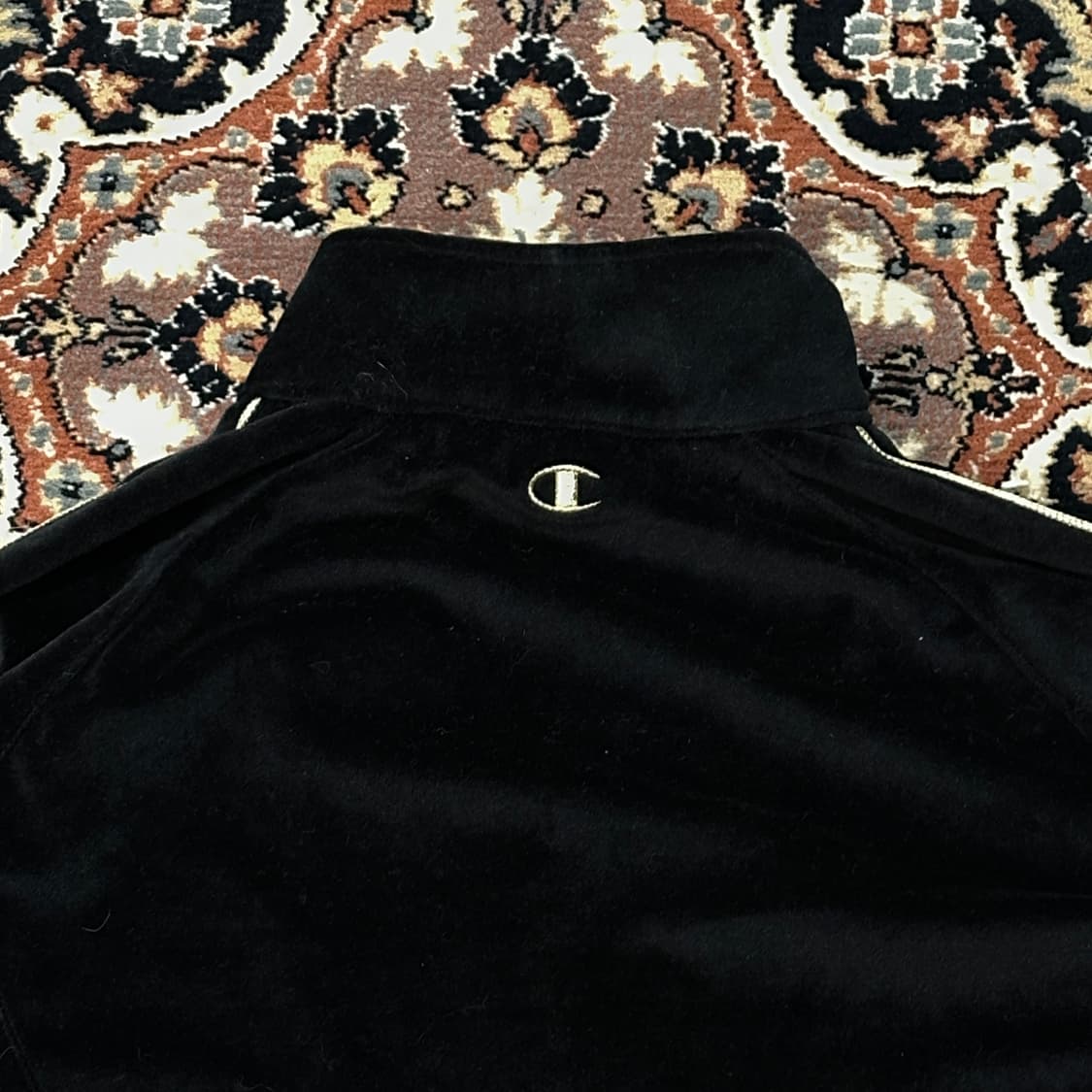 챔피온 벨루어 벨벳 y2k 트랙탑 져지 (XL)  상품이미지6