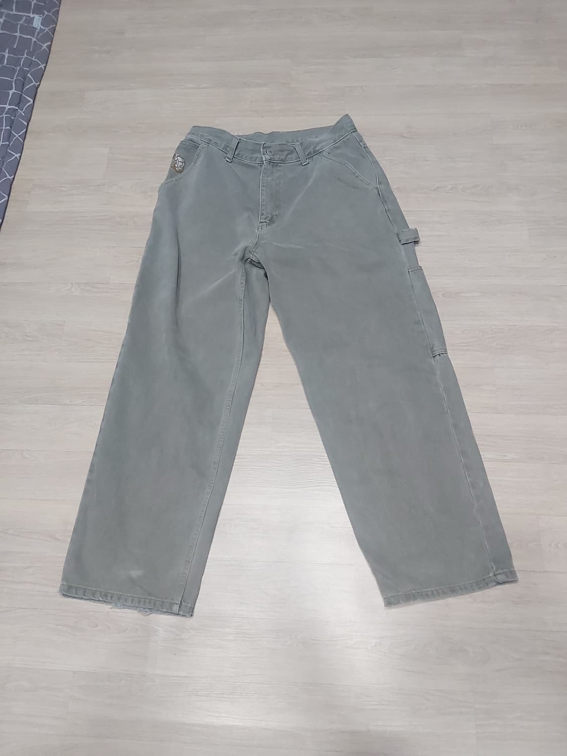 위캔더스 DRAGGY WORK PANTS (OLIVE) 워크팬츠 카팬터 상품이미지2