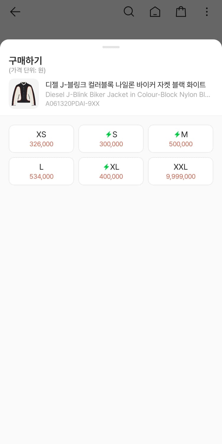 디젤 바이커 자켓 상품이미지2