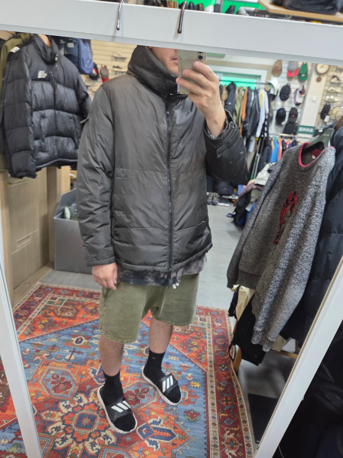 Series add 경량패딩 점퍼 L 상품이미지6