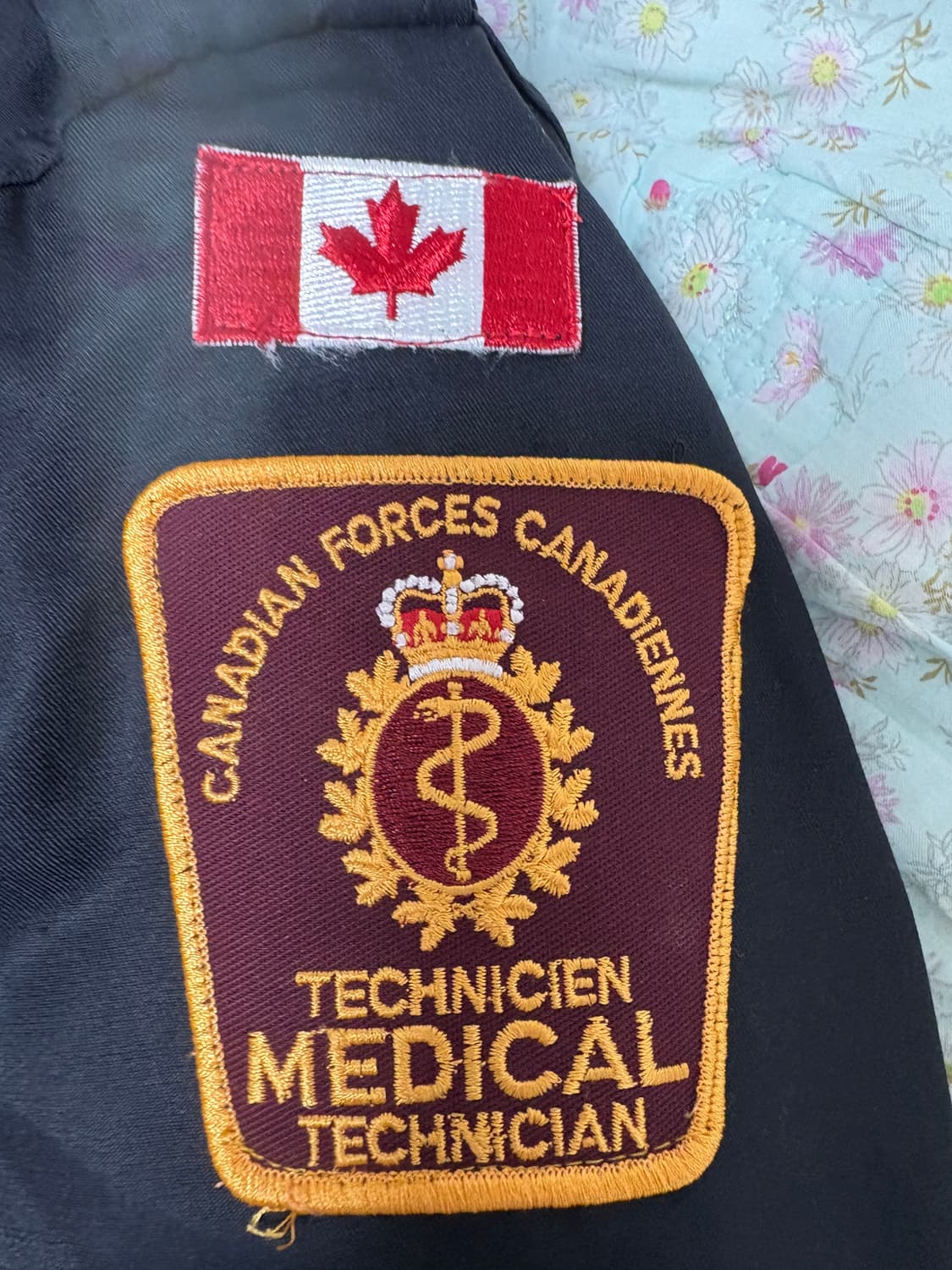 [레어] 90‘s 캐나다군 메딕 보급 블랙 파카(내피 포함) 105 상품이미지3