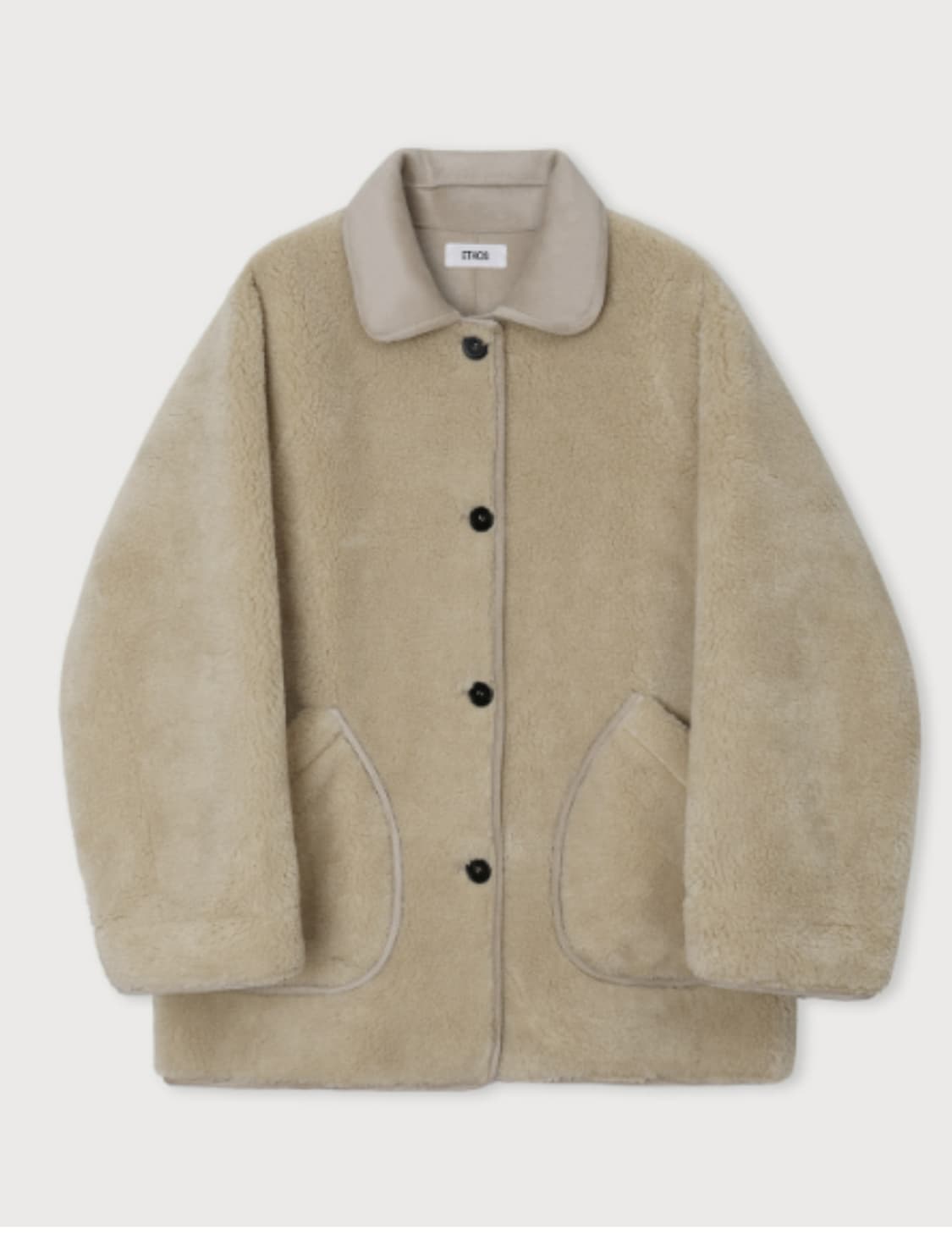 에토스 시어링자켓 상품이미지1