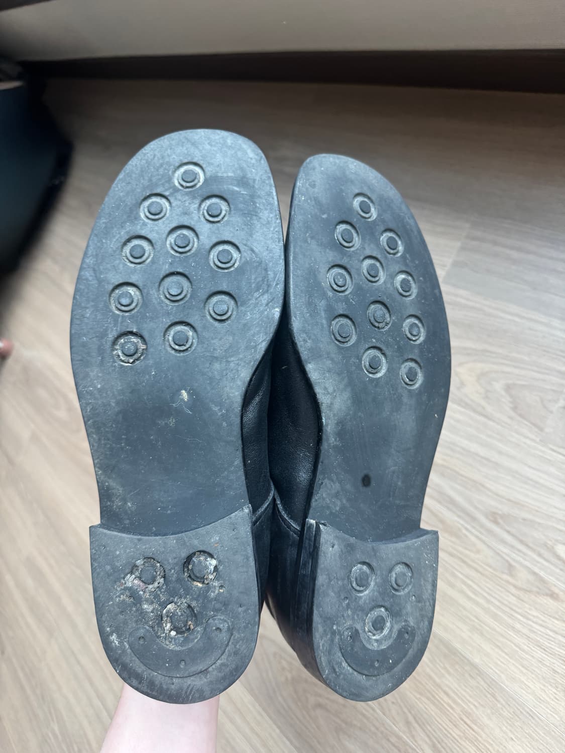 로맨틱무브 뉴 빈티지 스퀘어토 더비 구두 R22M011 275사이즈 판매 상품이미지4