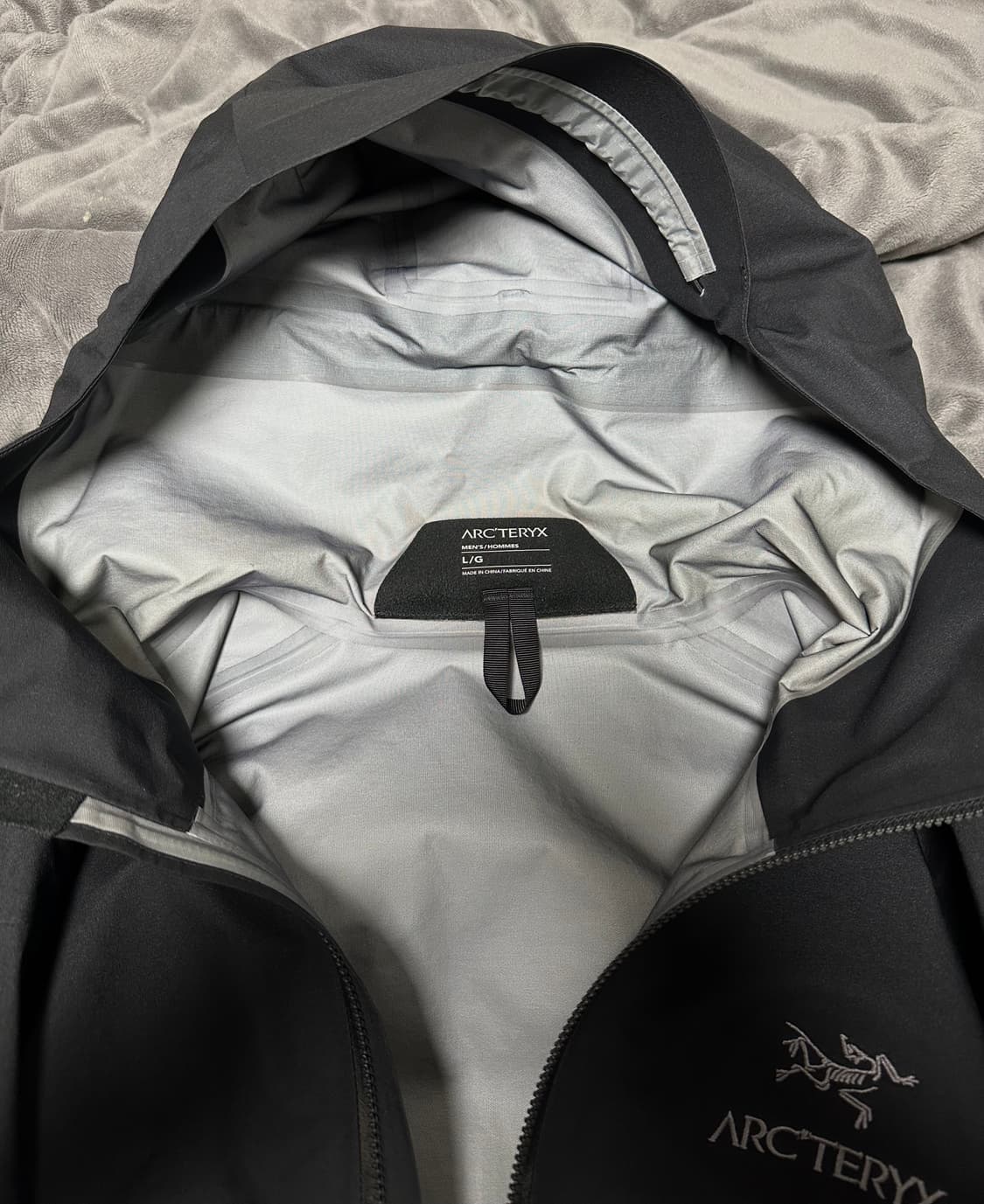 [L] 아크테릭스 베타 바람막이 블랙 상품이미지5