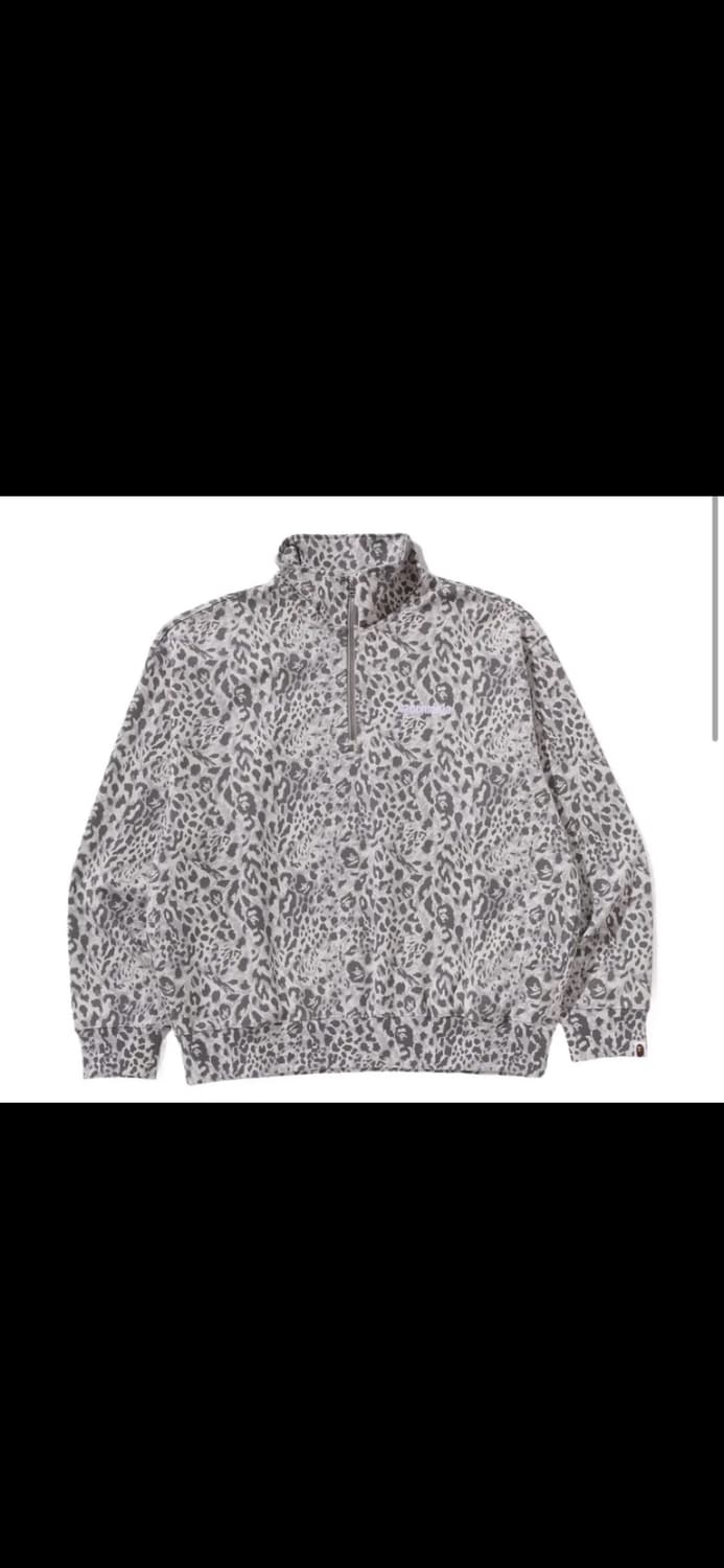 베이프 레오파드 그레이 XL 상품이미지1