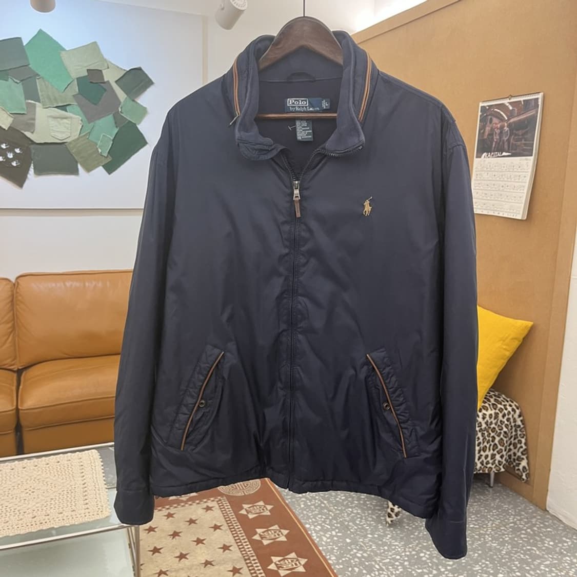 폴로 랄프로렌 올드스쿨 레트로 캐주얼 페리 자켓 L C10415 상품이미지3
