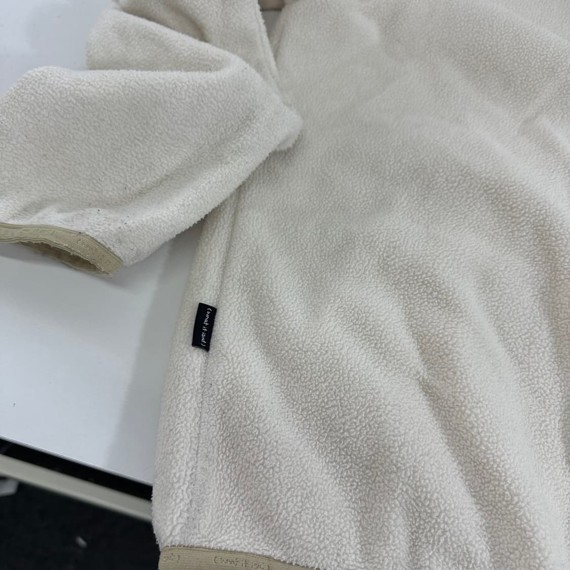 M 마크곤잘레스 아이보리 후리스집업 상품이미지6