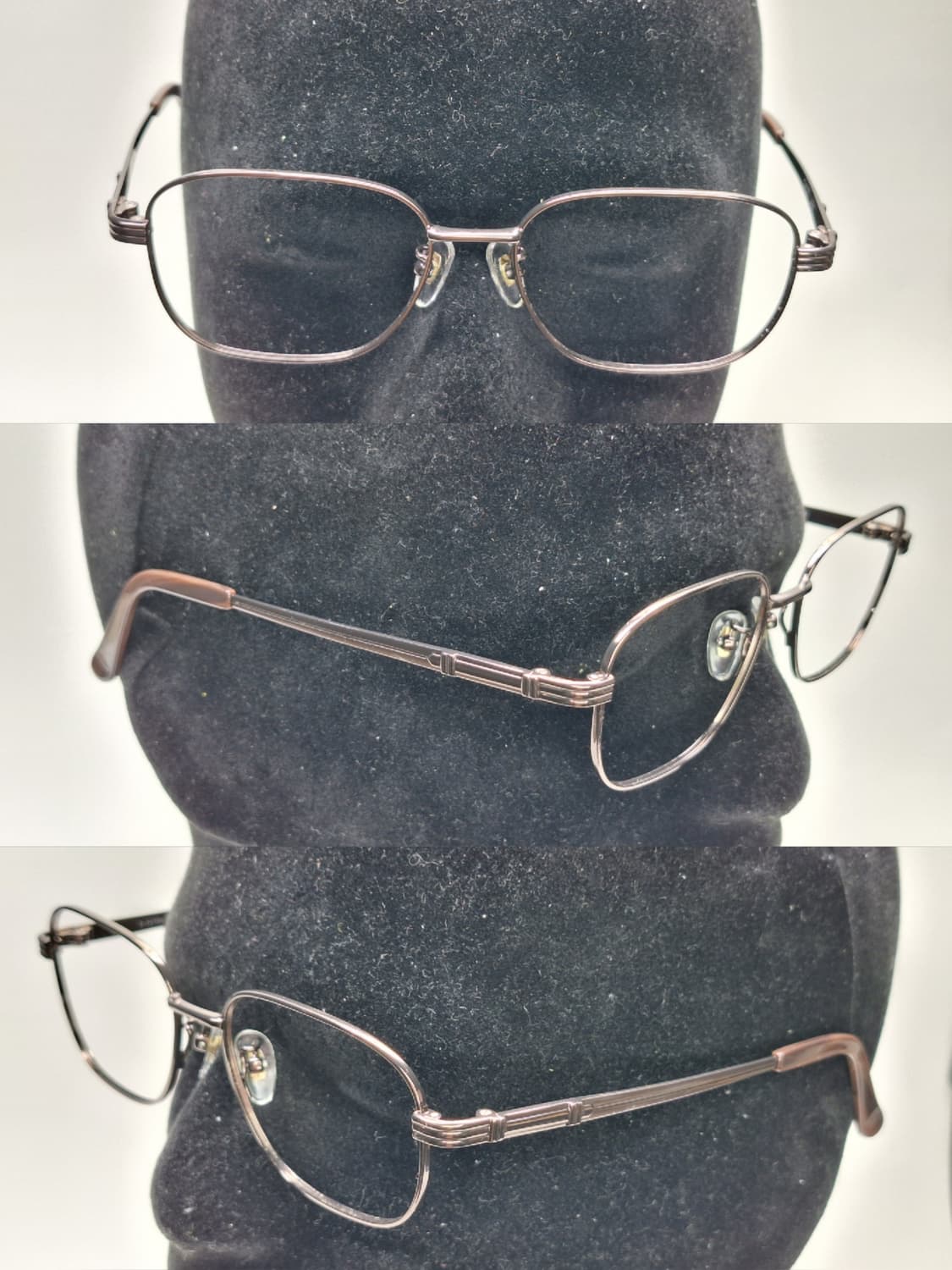 GALLET GA-947 웰링턴 메탈릭 브론즈 비즈니스 안경테/일본 수입 상품이미지5