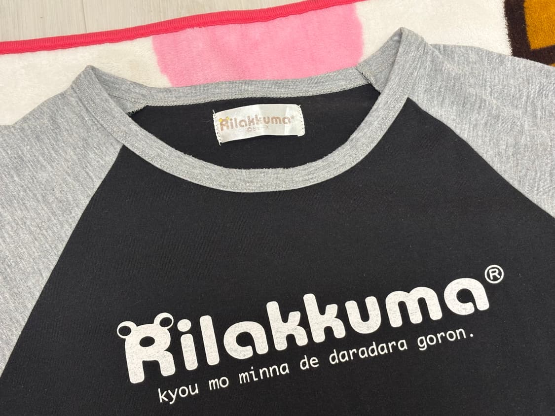 리락쿠마 롱슬리브 티셔츠 상품이미지2