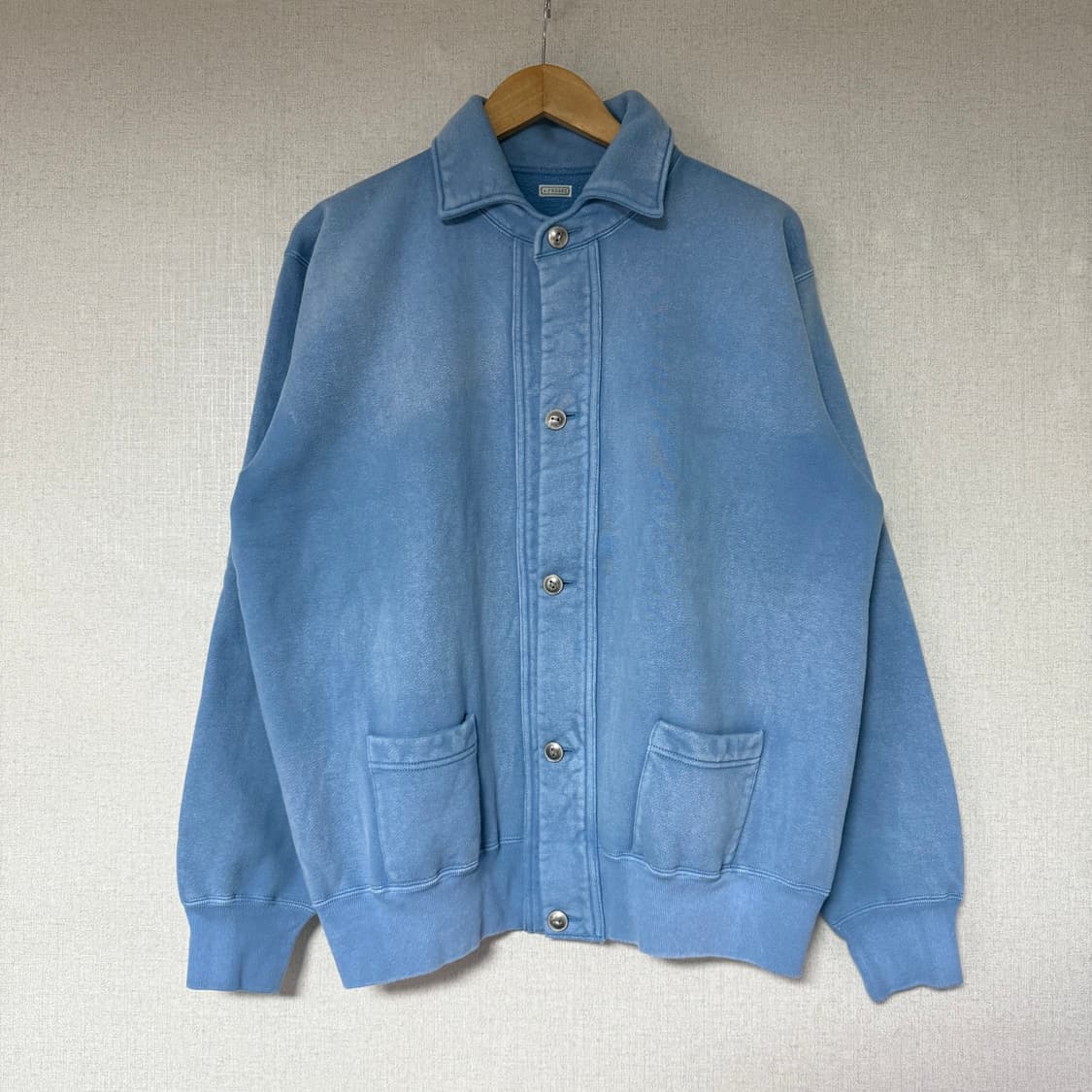 [3]아프레쎄 A.PRESSE 25AW 빈티지 스웻 가디건 상품이미지6