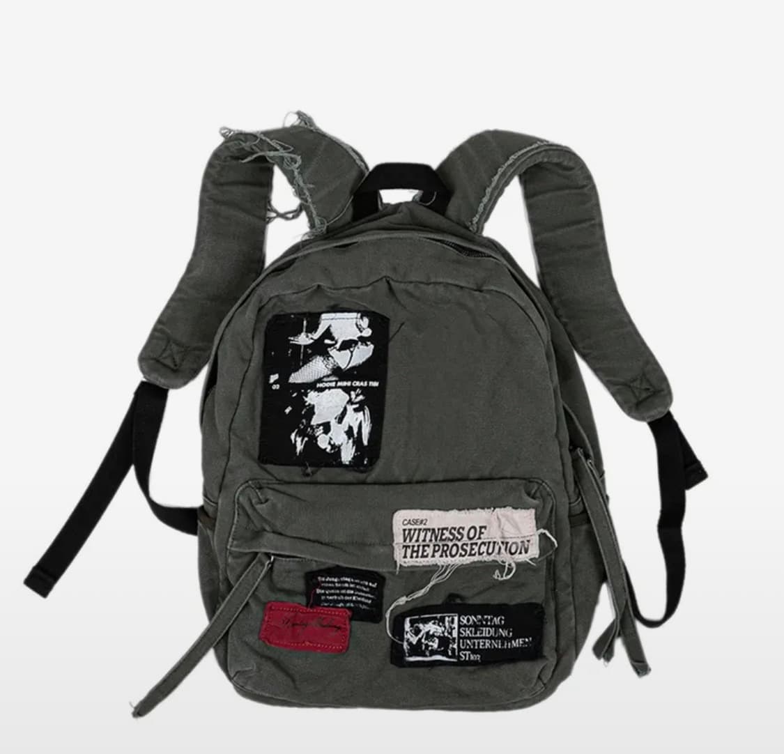 선데이오프클럽 vtg patchs backpack 상품이미지1