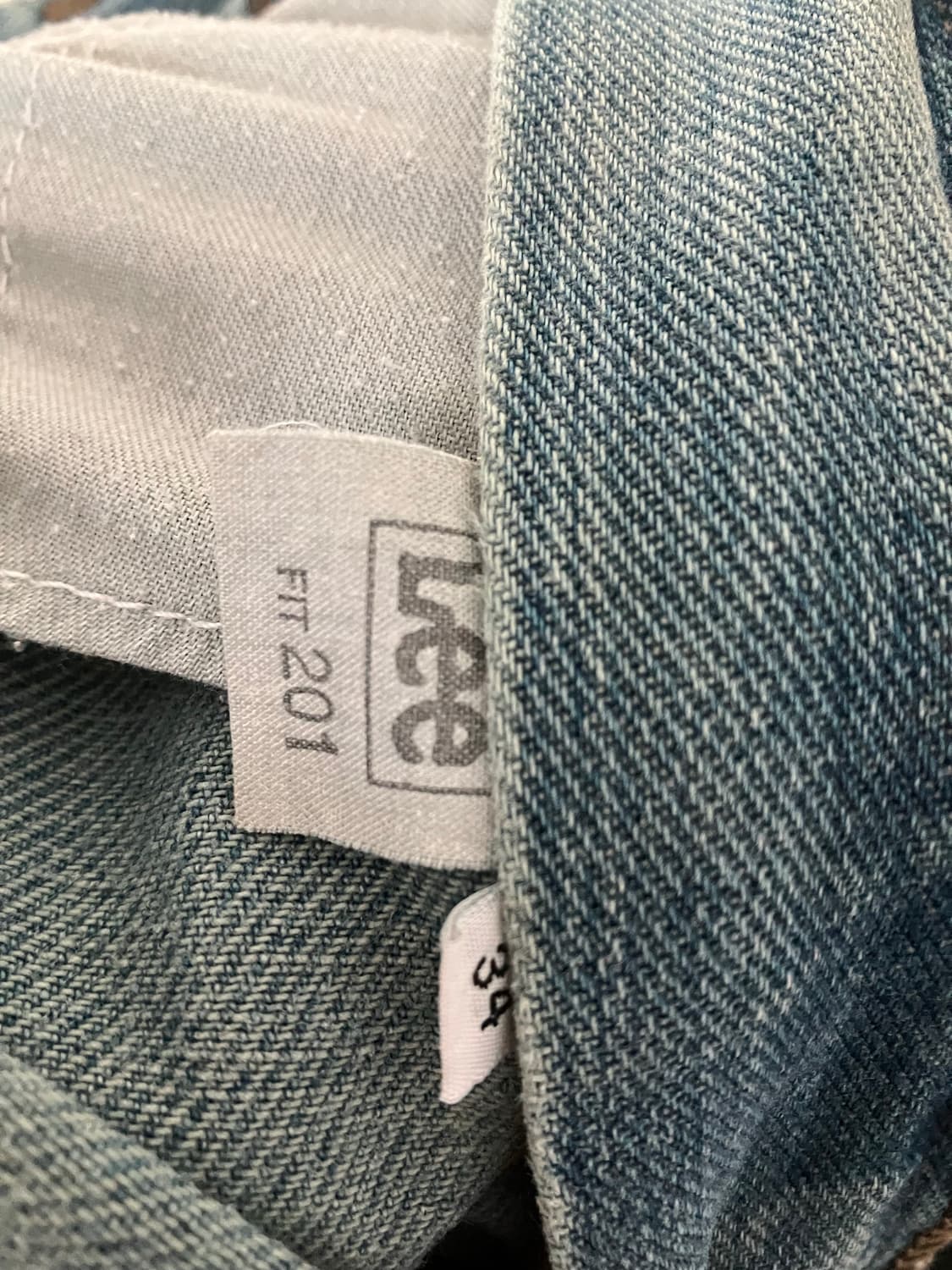 Lee 청바지 USA 데님 (34인치, 기장 수선 30인치) 상품이미지6