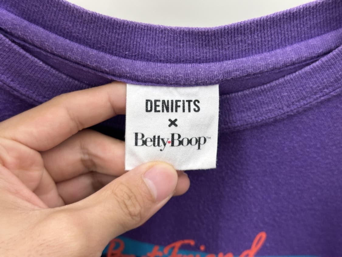 Denifits X betty boop 코튼 반팔 (M) 상품이미지9