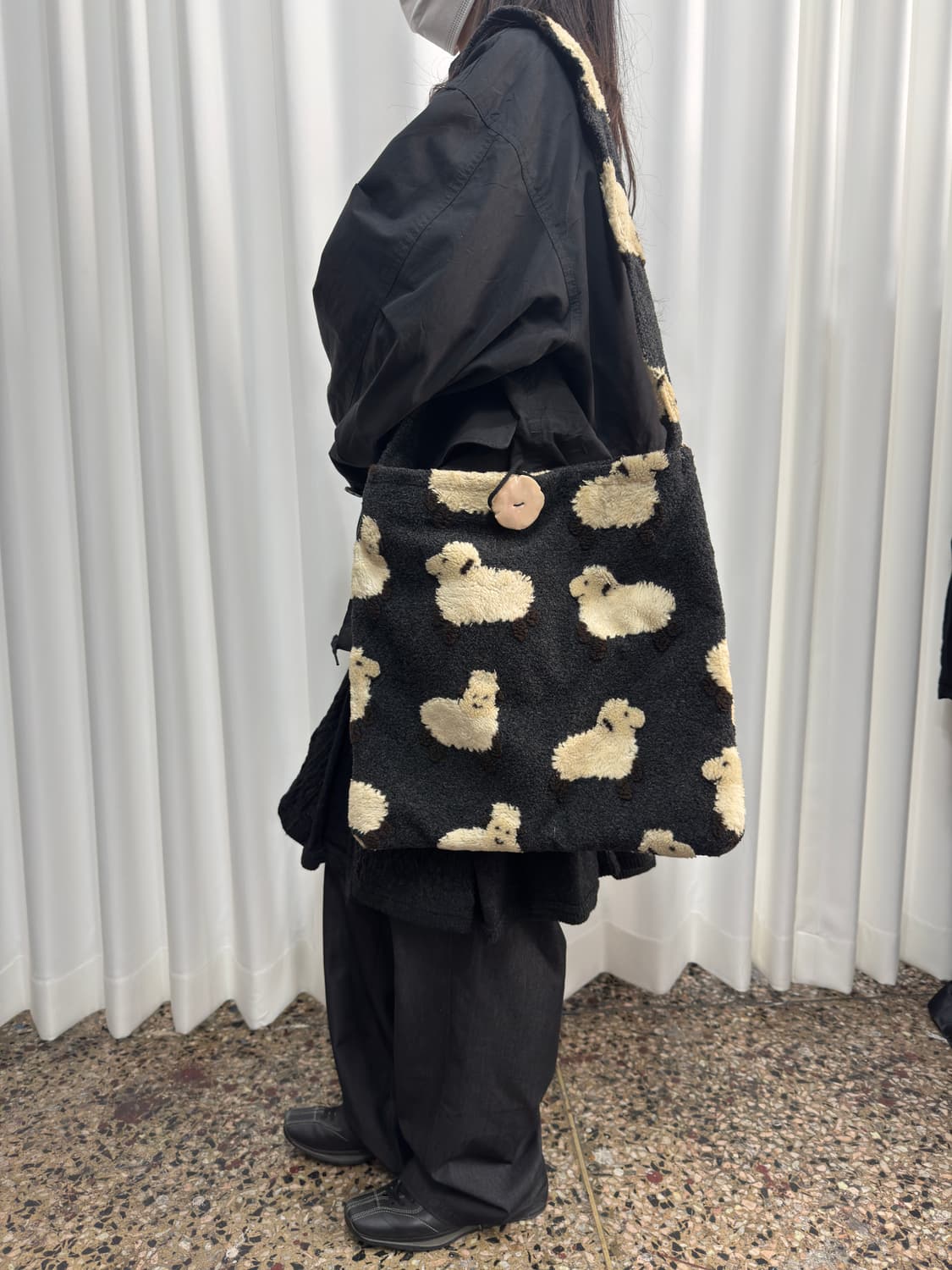 fleece sheep crossbag 상품이미지6