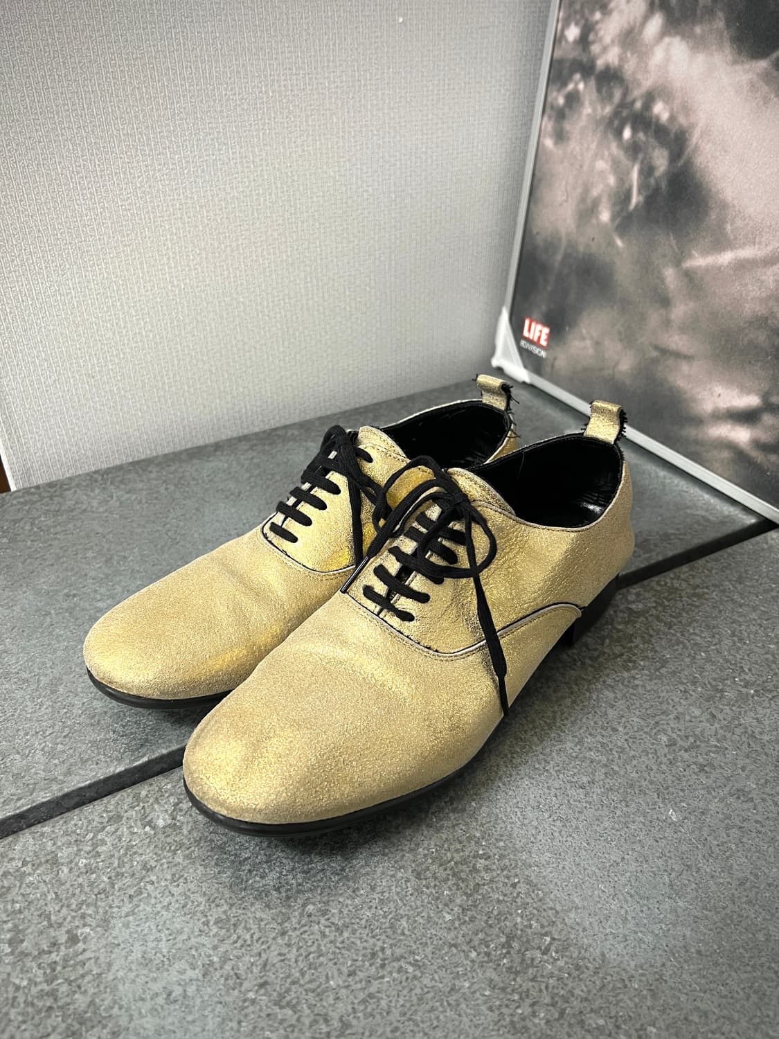 COMME des GARCONS-GLITTER FLAT SHOES  상품이미지3